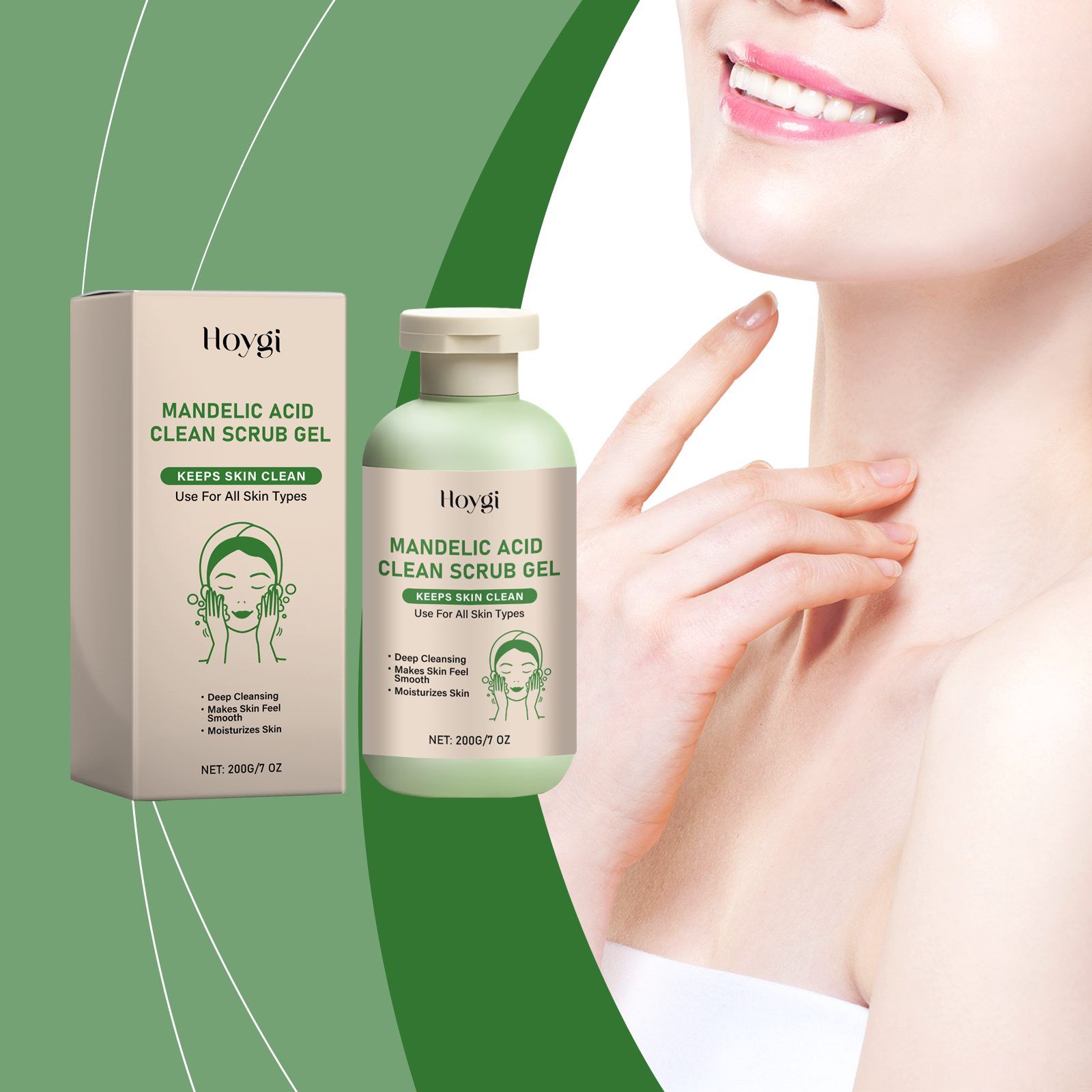 HOYGI Body Exfoliating Gel, 200 g image 7