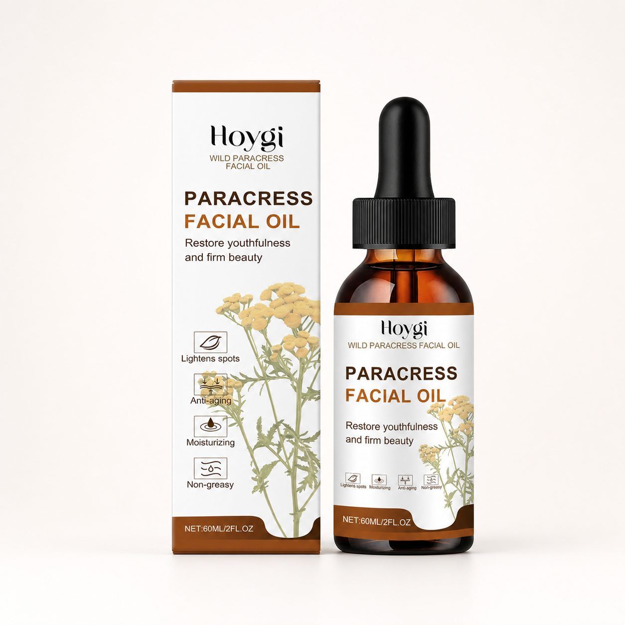 HOYGI Paracress Facial Care Oil, 60 ml