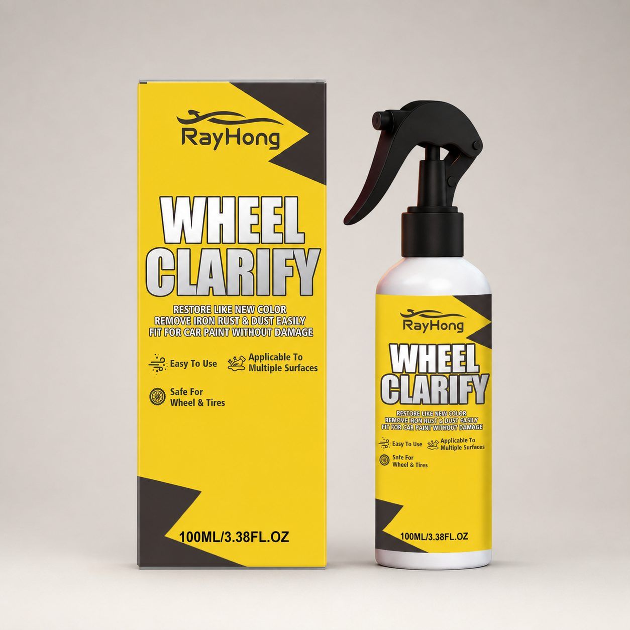 RAYHONG Automotive Rust Remover Spray, 100 ml