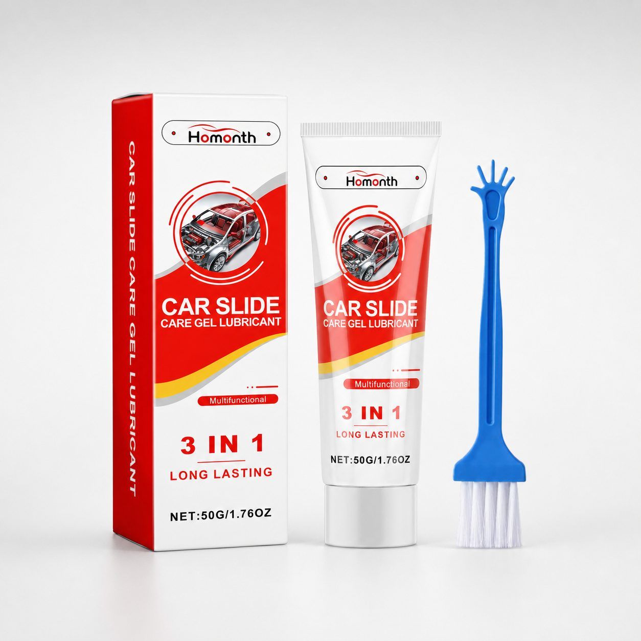 HOMONTH Automotive Maintenance Lubricating Gel Kit, 50 g Kit