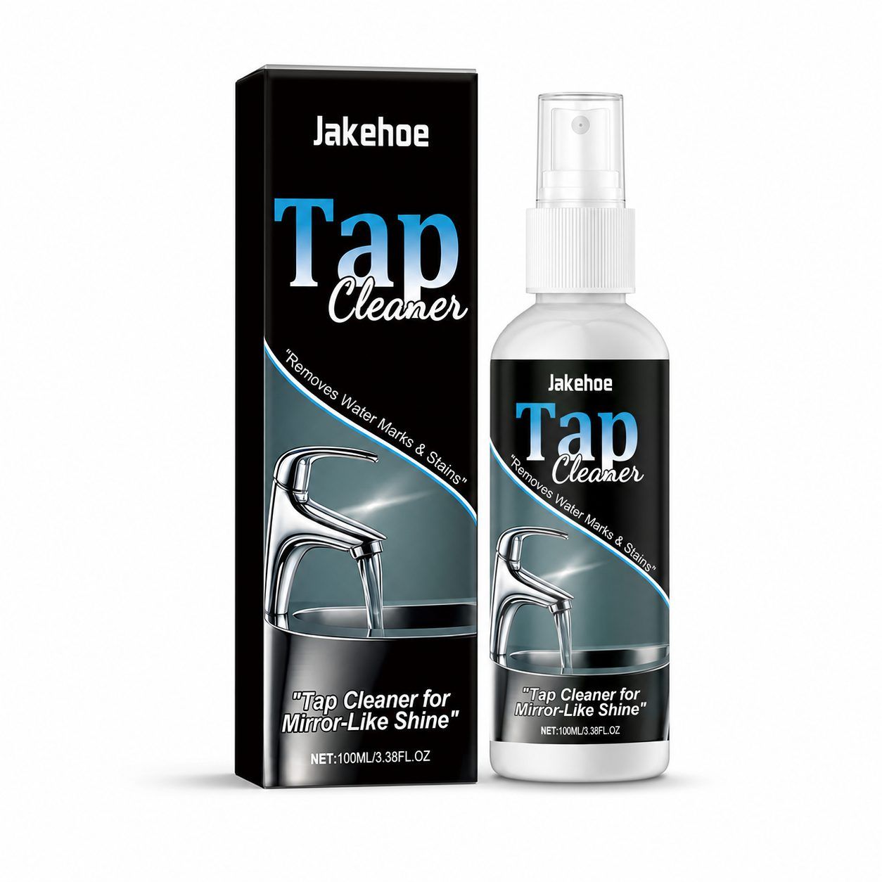 JAKEHOE Faucet Scale Cleaner Liquid, 100 ml / 1 Bottle