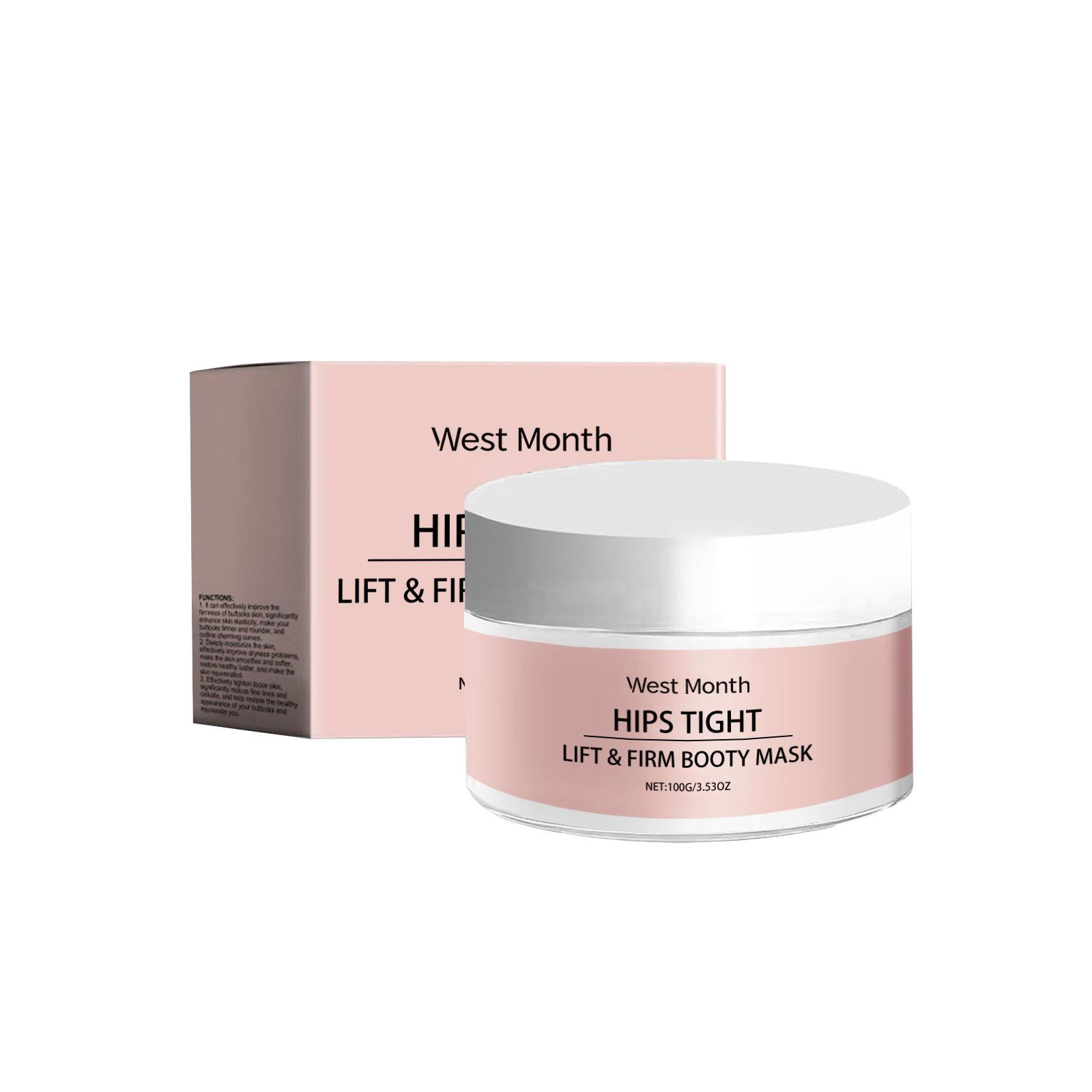 WEST MONTH Body Moisture Cream, 100 g