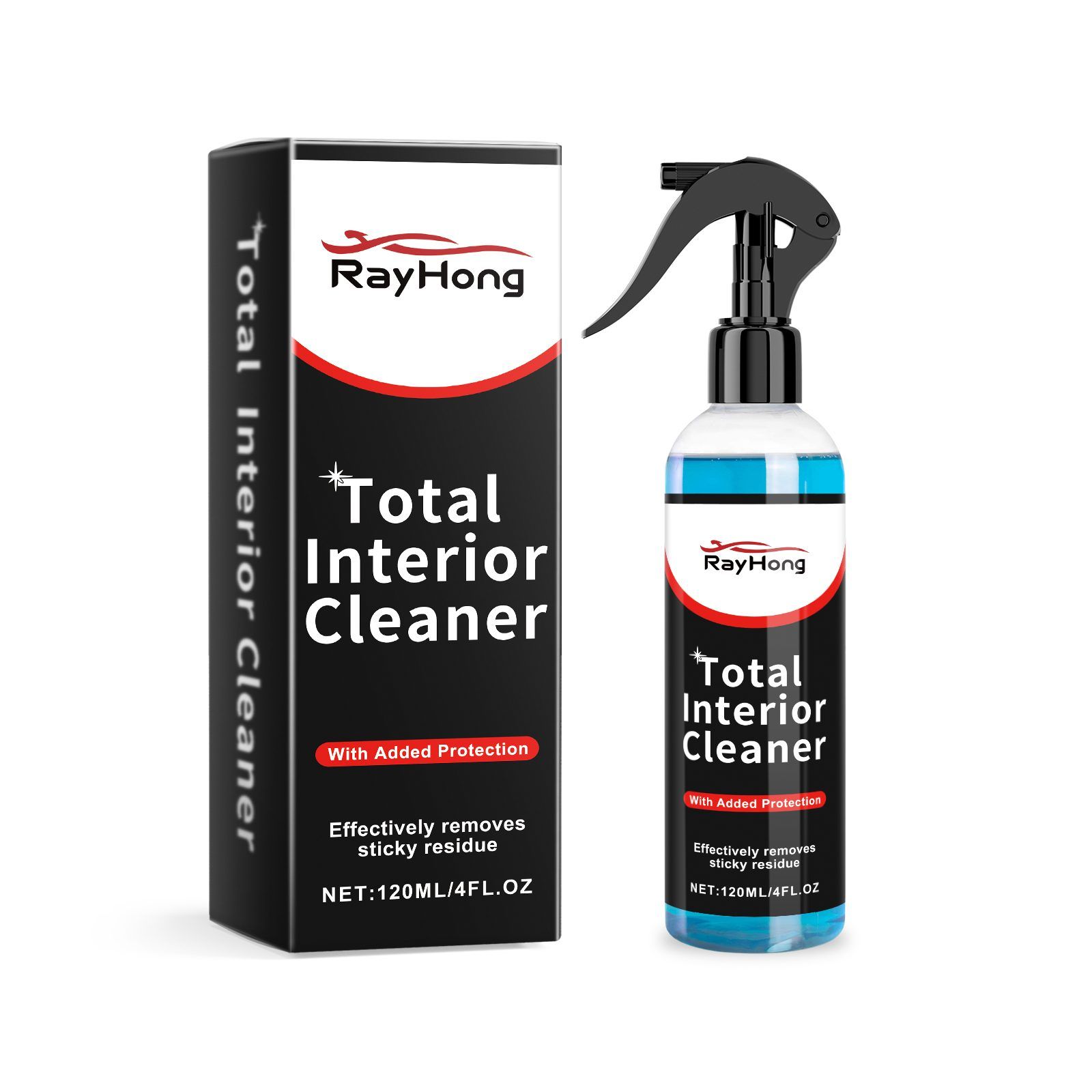 RAYHONG Automotive Interior Cleaner, 120 ml