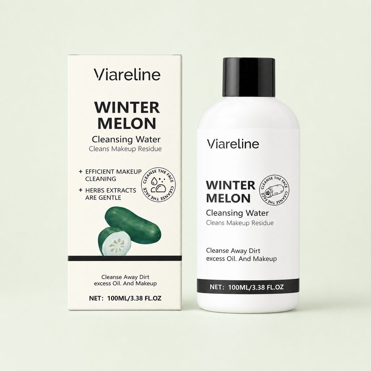 VIARELINE Winter Melon Makeup Remover Water, 100 ml