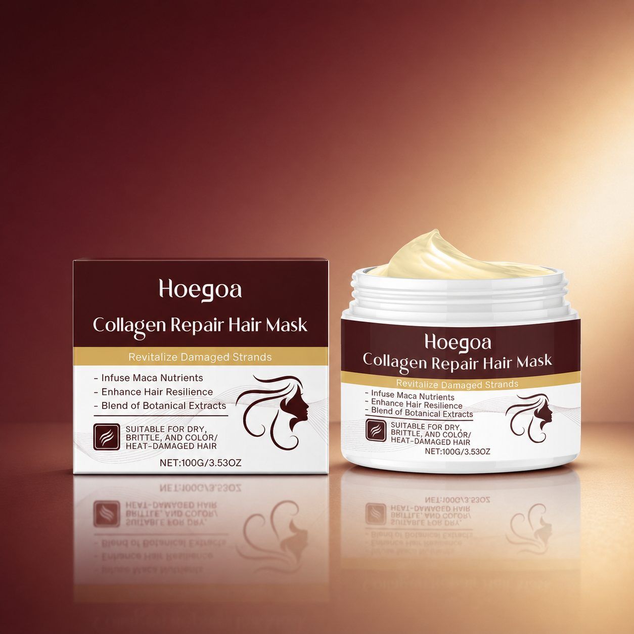 HOEGOA Collagen Hair Conditioner, 100 g