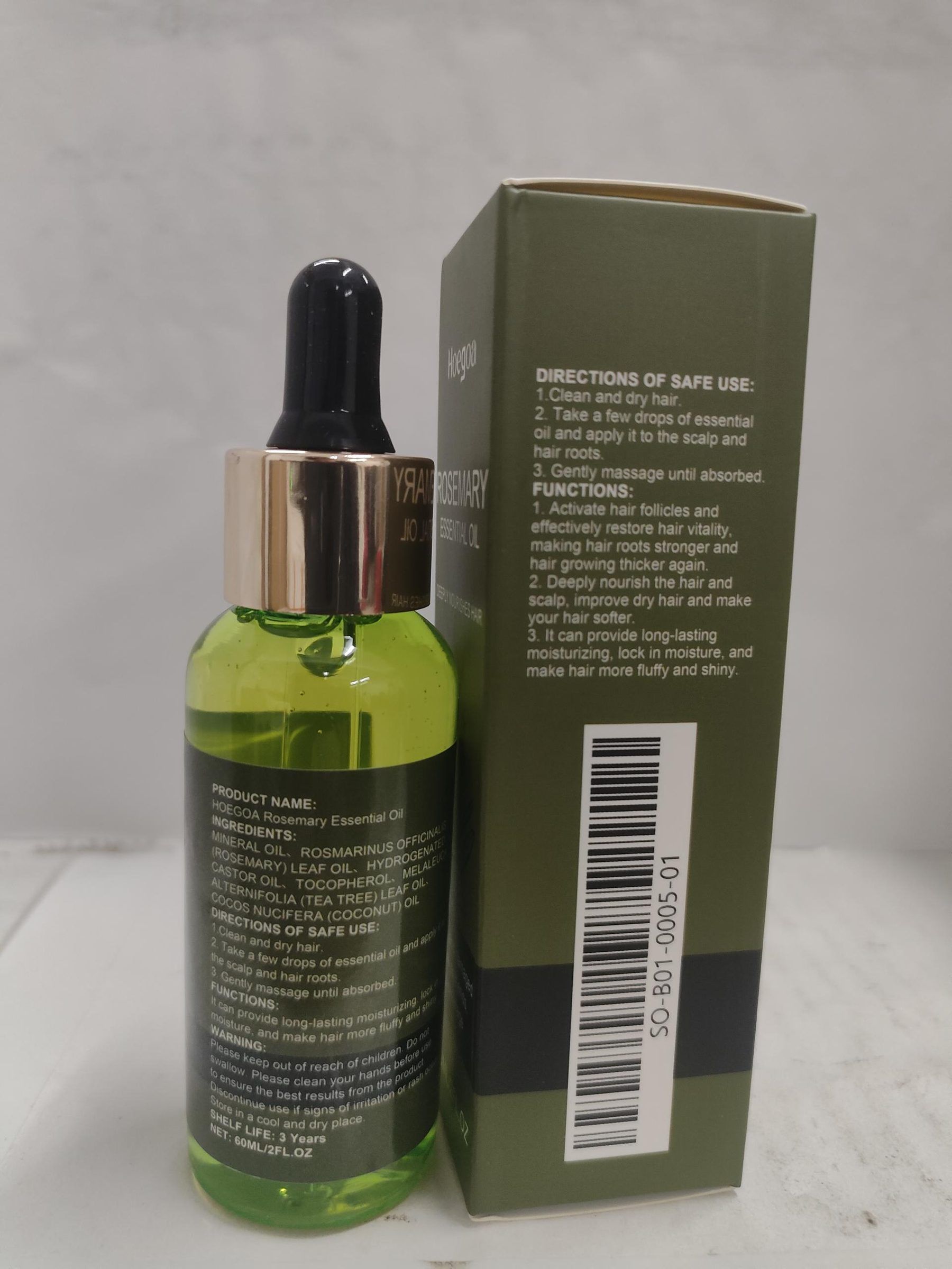 HOEGOA Rosemary Hair Care Oil, 60 ml image 8