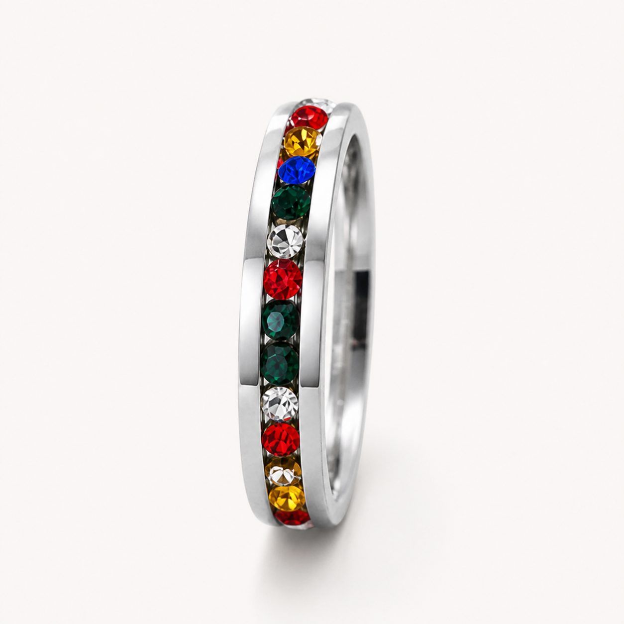 HOUKEA Colored Fashion Ring, 1 Piece image 5