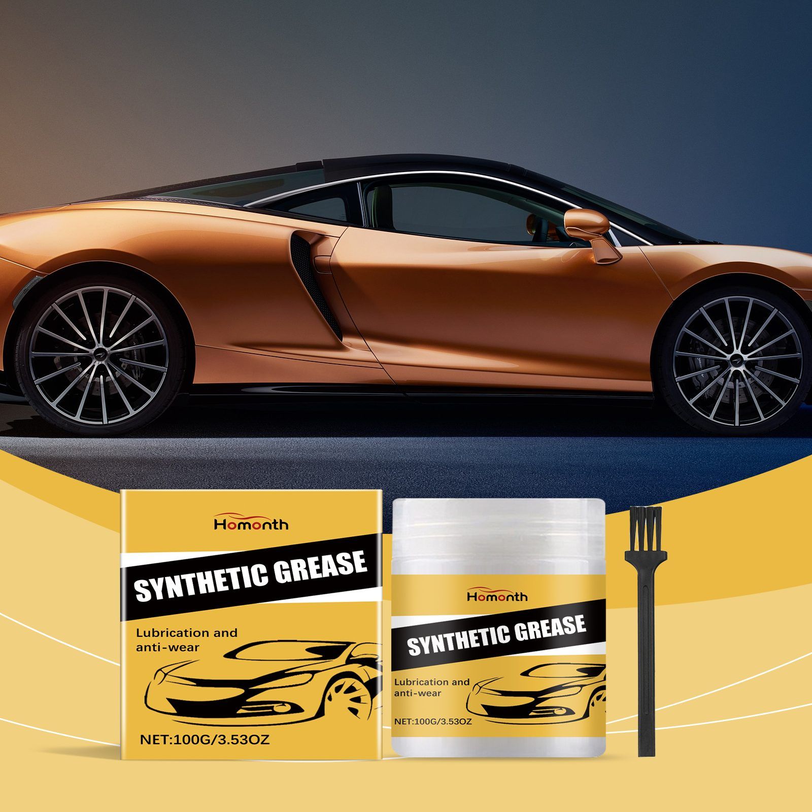 HOMONTH Automotive Maintenance Grease Kit, 100 g Kit image 6