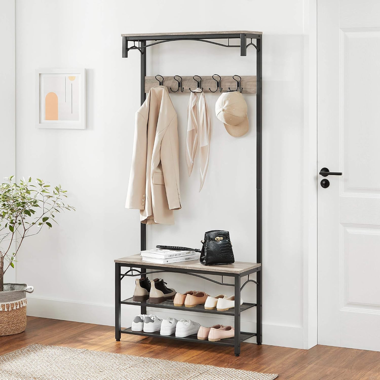 3-Tier Shoe Bench Rack, picture 2 of 4