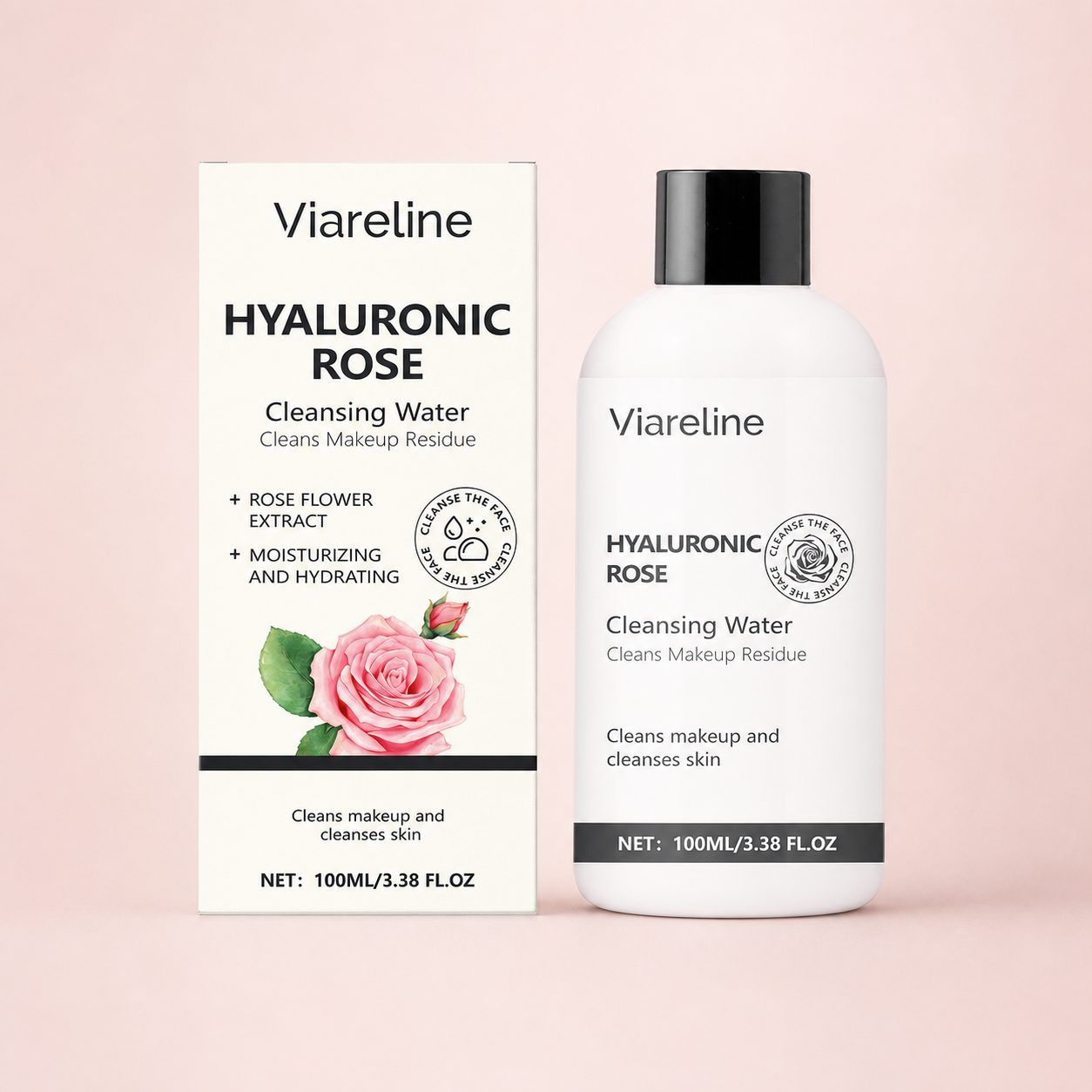 VIARELINE Rose Makeup Remover Water, 100 ml