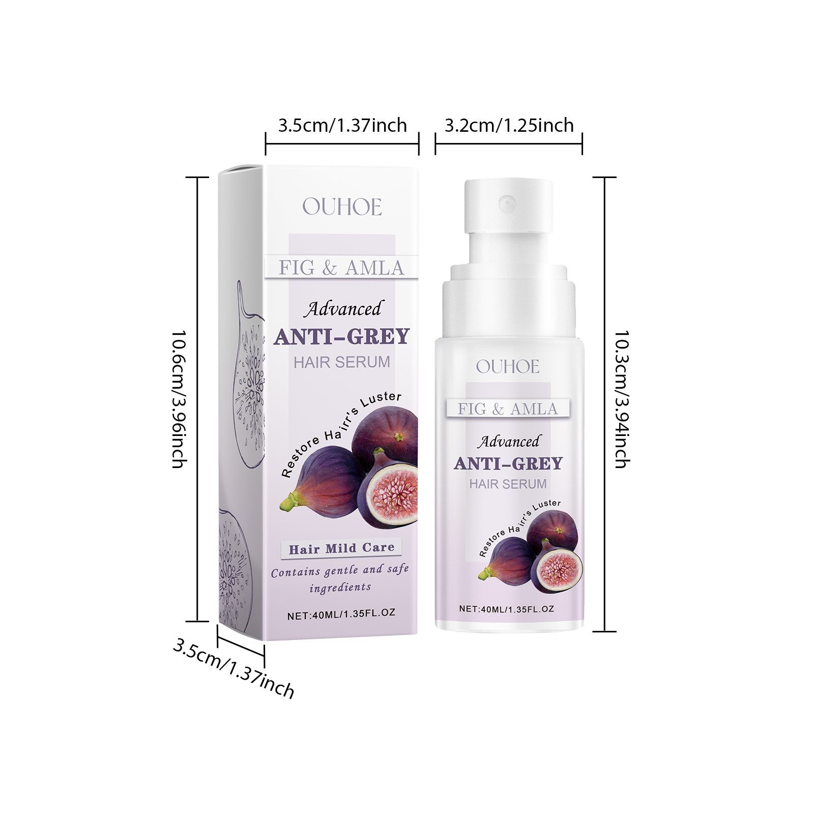 OUHOE Hair Care Serum, 40 ml