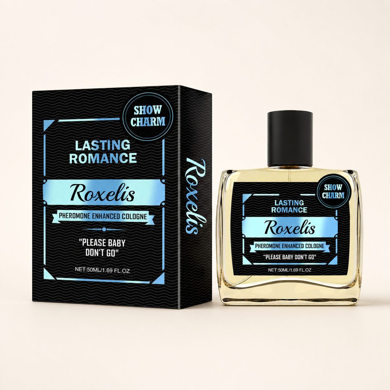 AMZ Men's Cologne-Scented Personal Fragrance, 50 ml