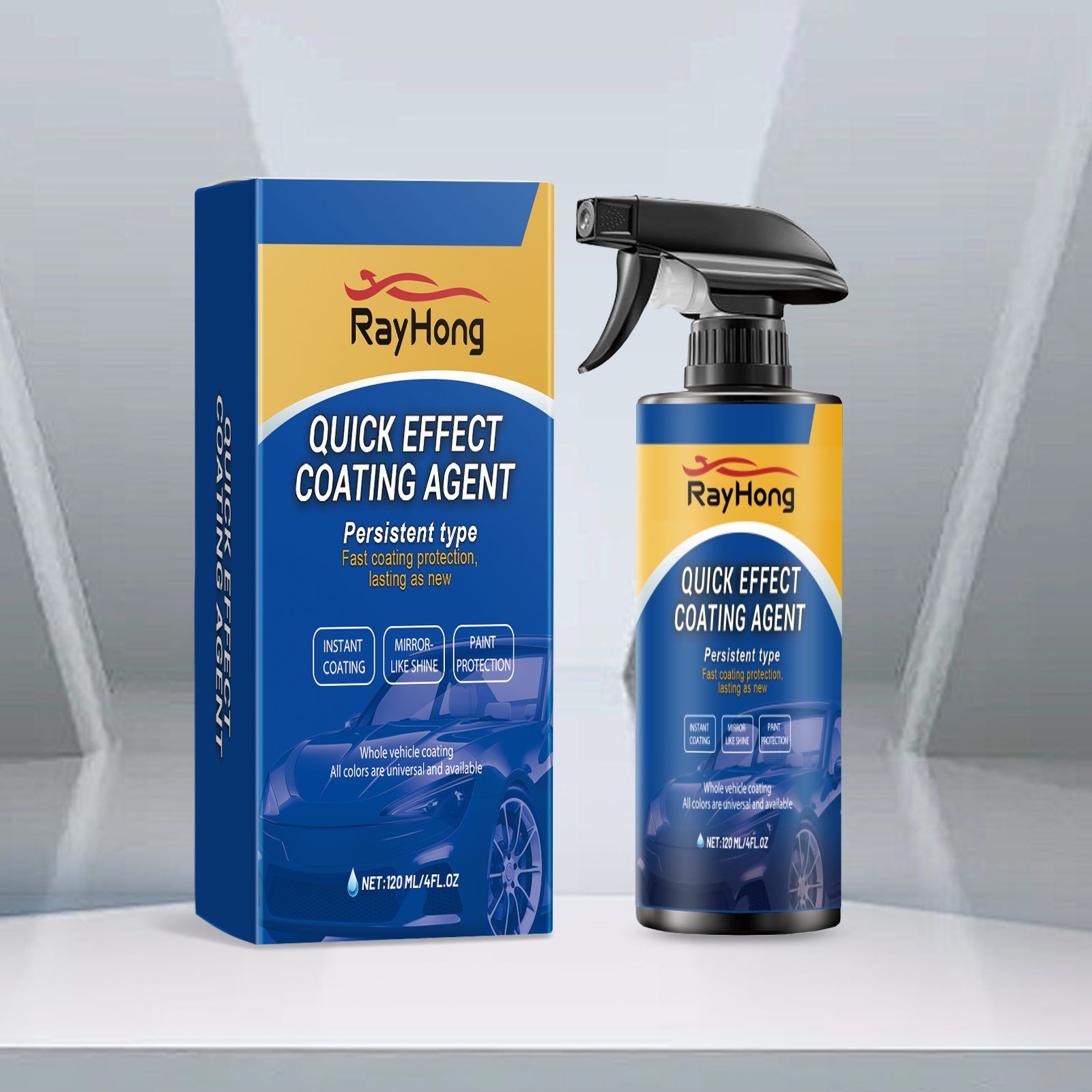 RAYHONG Automotive Coating Spray, 120 ml / 1 Bottle image 4