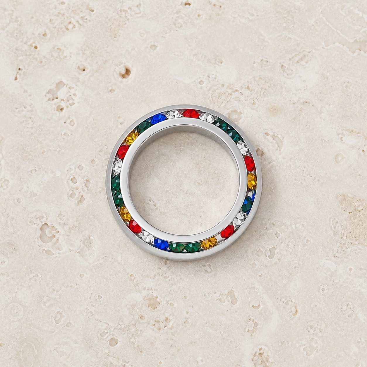 HOUKEA Colored Fashion Ring, 1 Piece image 4