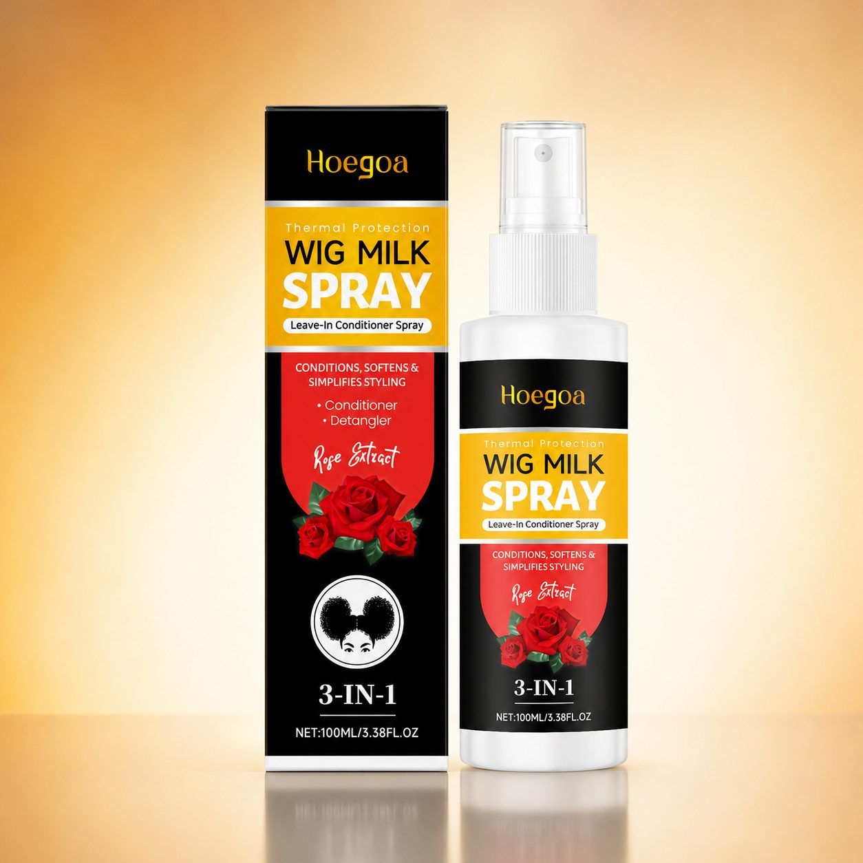 HOEGOA Leave-In Wig Care Spray, 100 ml