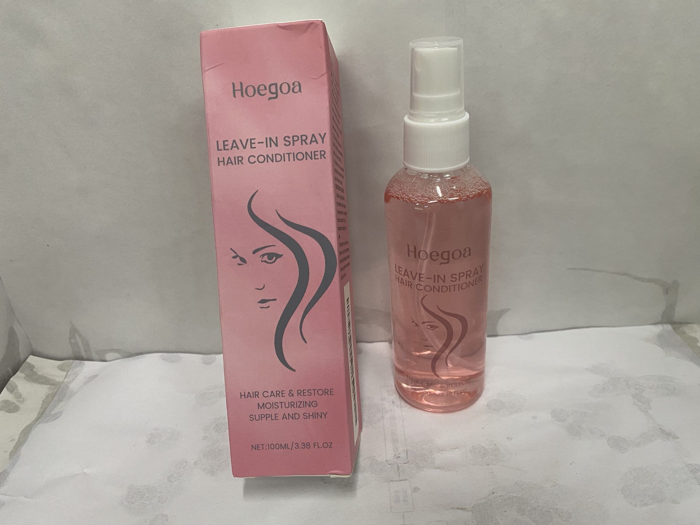 HOEGOA Leave-In Hair Smoothing Spray, 100 ml image 7