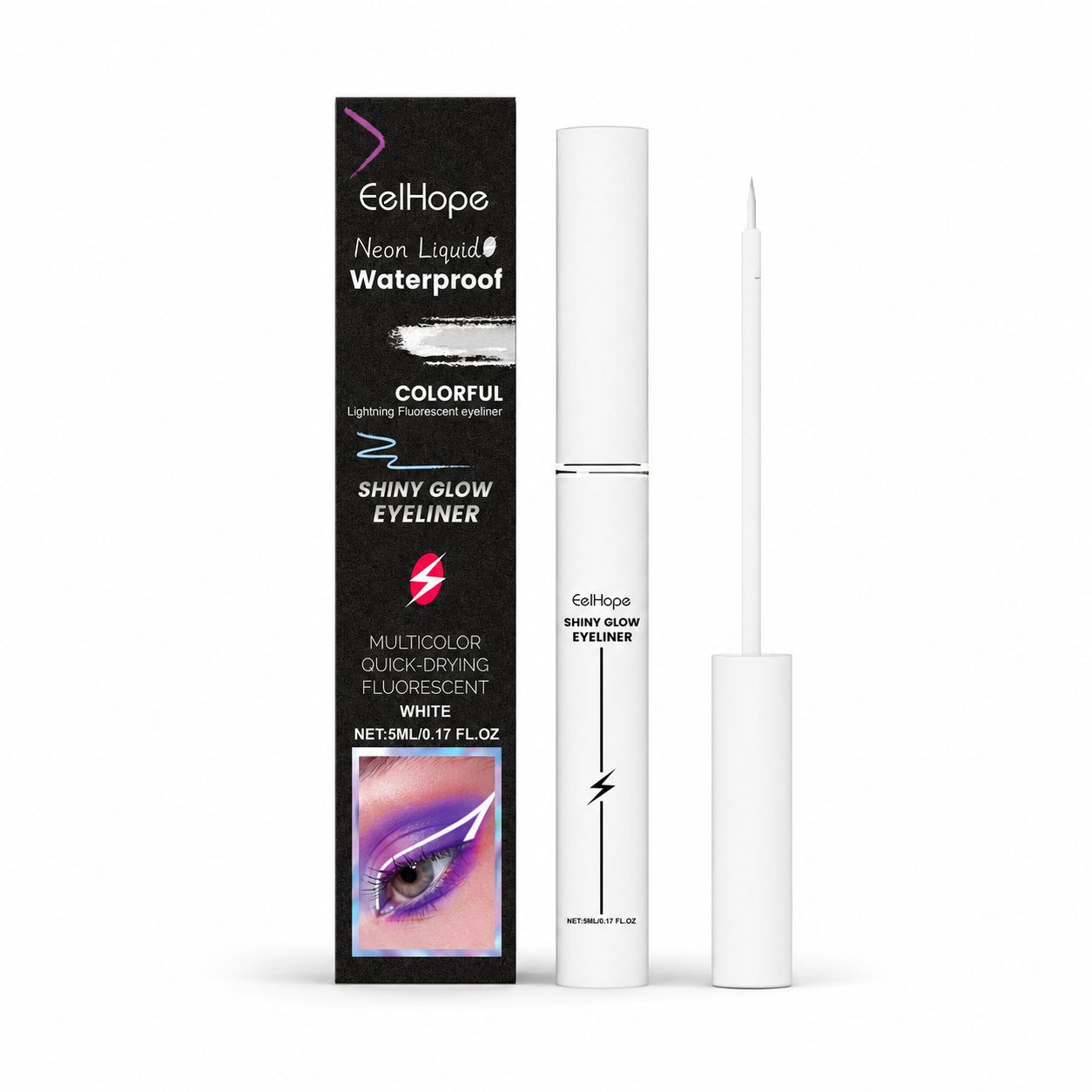EELHOPE Liquid Eyeliner, White, 5 ml