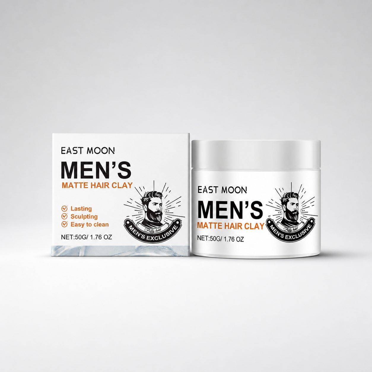 EAST MOON Matte Volumizing Hair Wax, 50 g