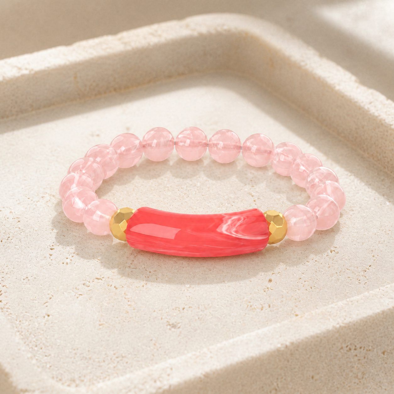 HOEXE Chip Bead Bracelet, 1 Piece