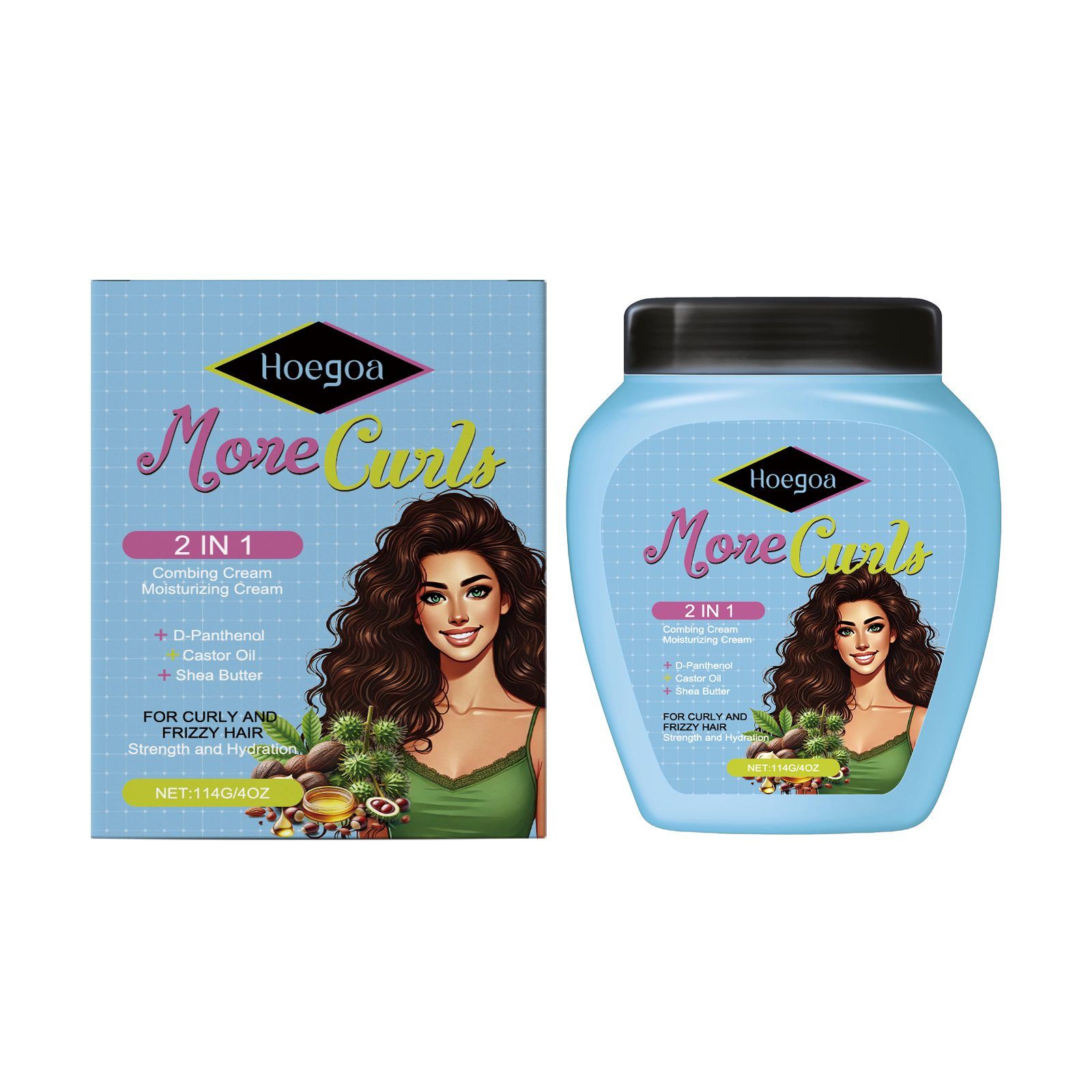 HOEGOA Leave-In Hair Conditioner, 114 g