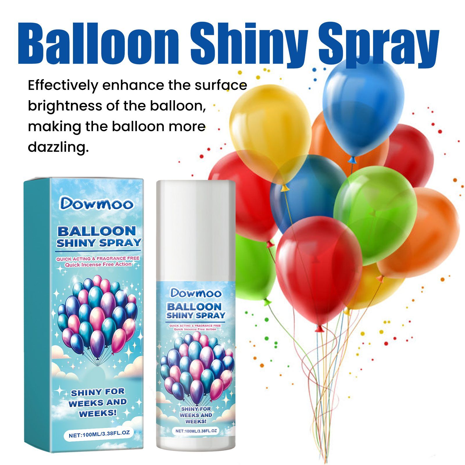 DOWMOO Balloon Shine Care Spray, 100 ml image 10