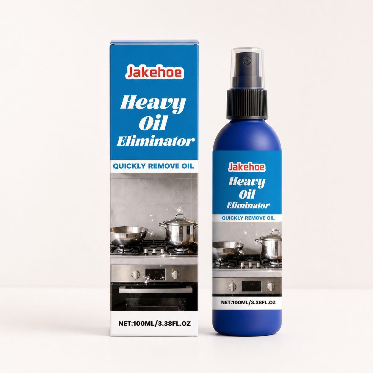 JAKEHOE Grease Cleaner Spray, 100 ml / 1 Bottle
