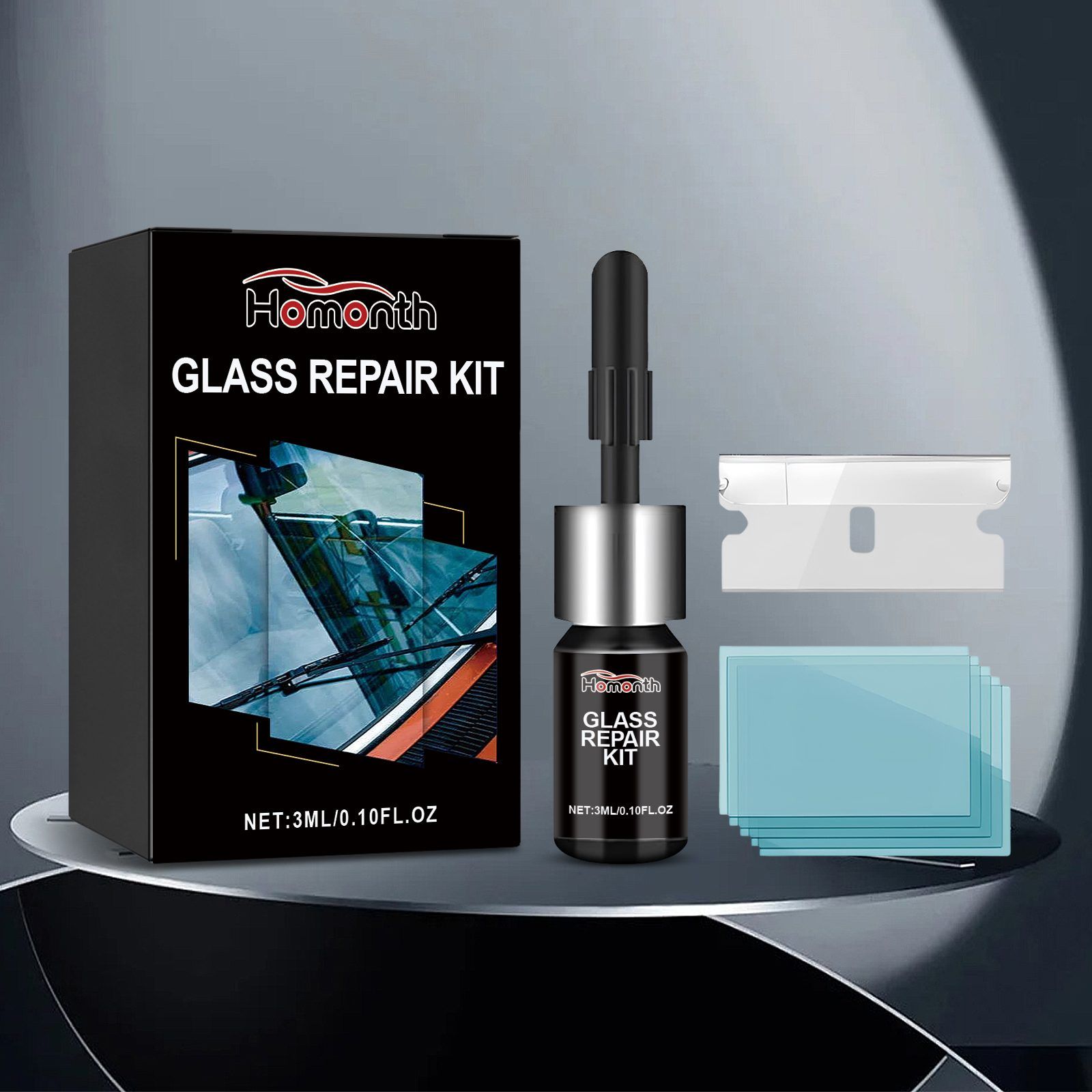 HOMONTH Windshield Repair Kit, 1 Kit image 8