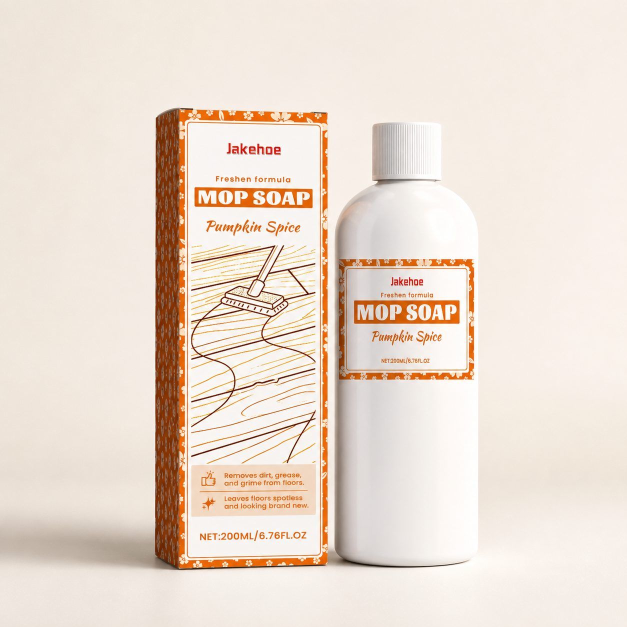 JAKEHOE Floor Cleaner Liquid, 200 ml / 1 Bottle