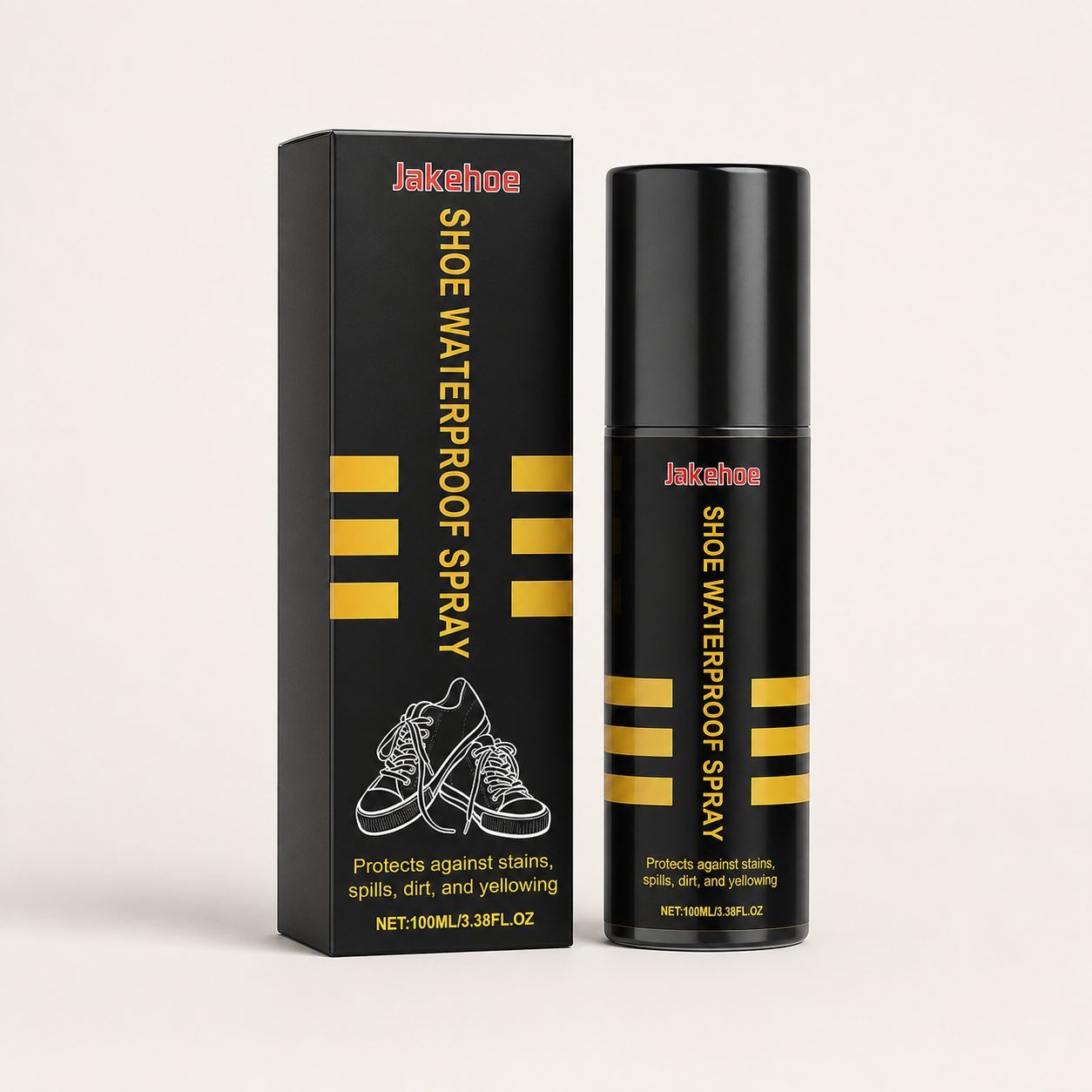 JAKEHOE Shoe Water Repellent Spray, 100 ml / 1 Bottle