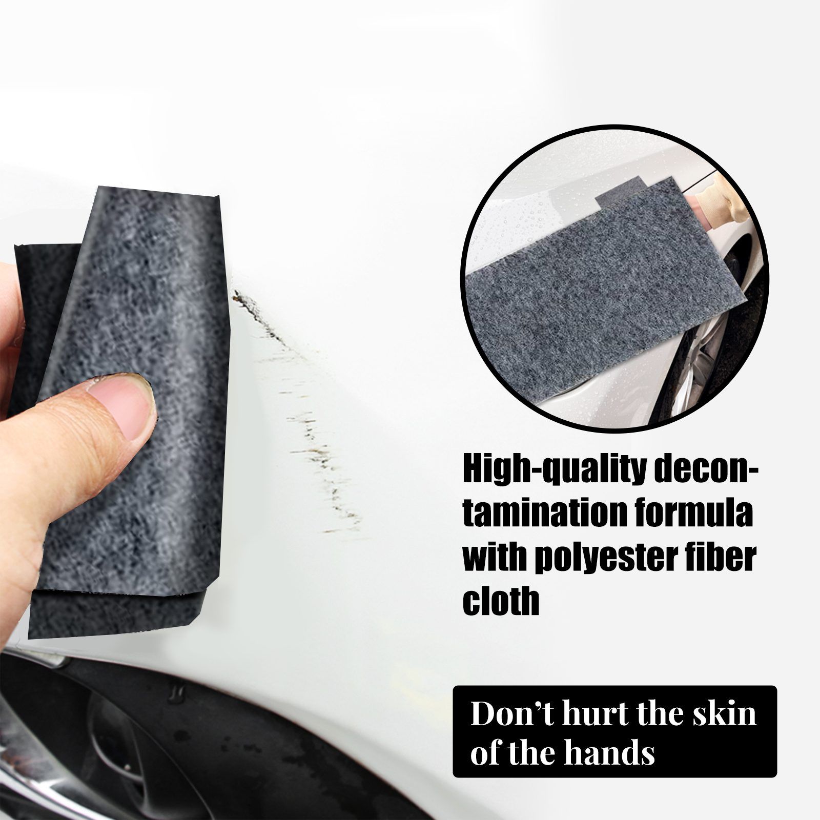 HOMONTH Automotive Gloss Care Cloths, 6 Pieces image 6