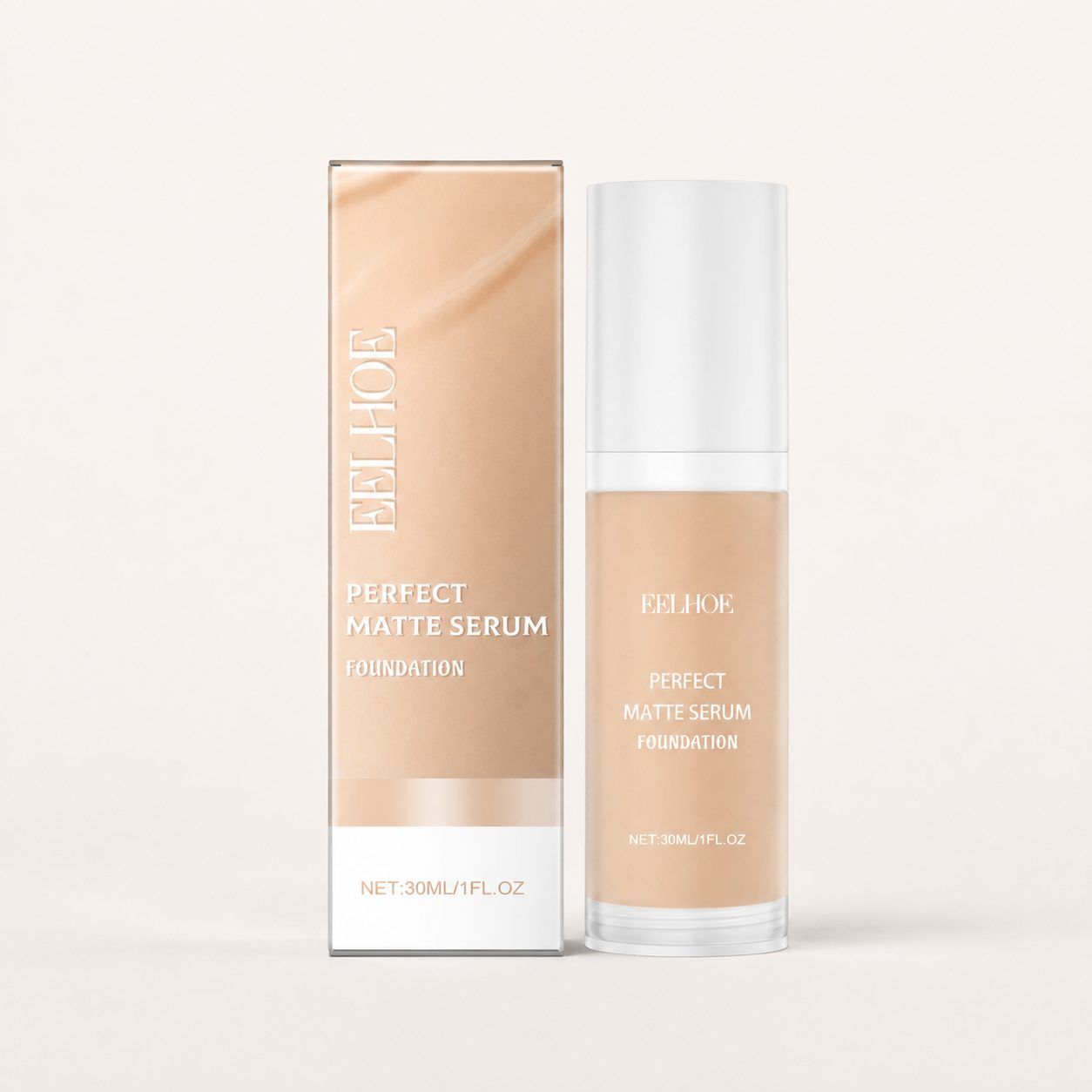 EELHOE Moisturizing Foundation Liquid, Natural, 0 Pieces