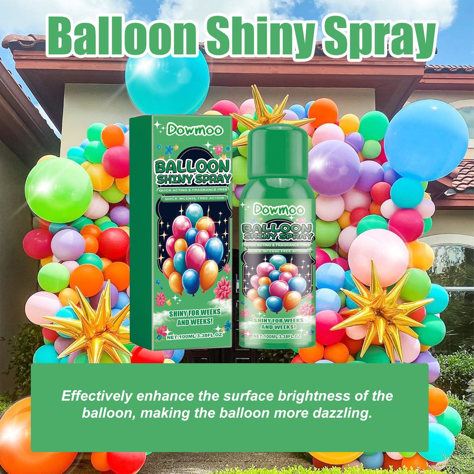 DOWMOO Balloon Shine Care Spray, 100 ml image 8