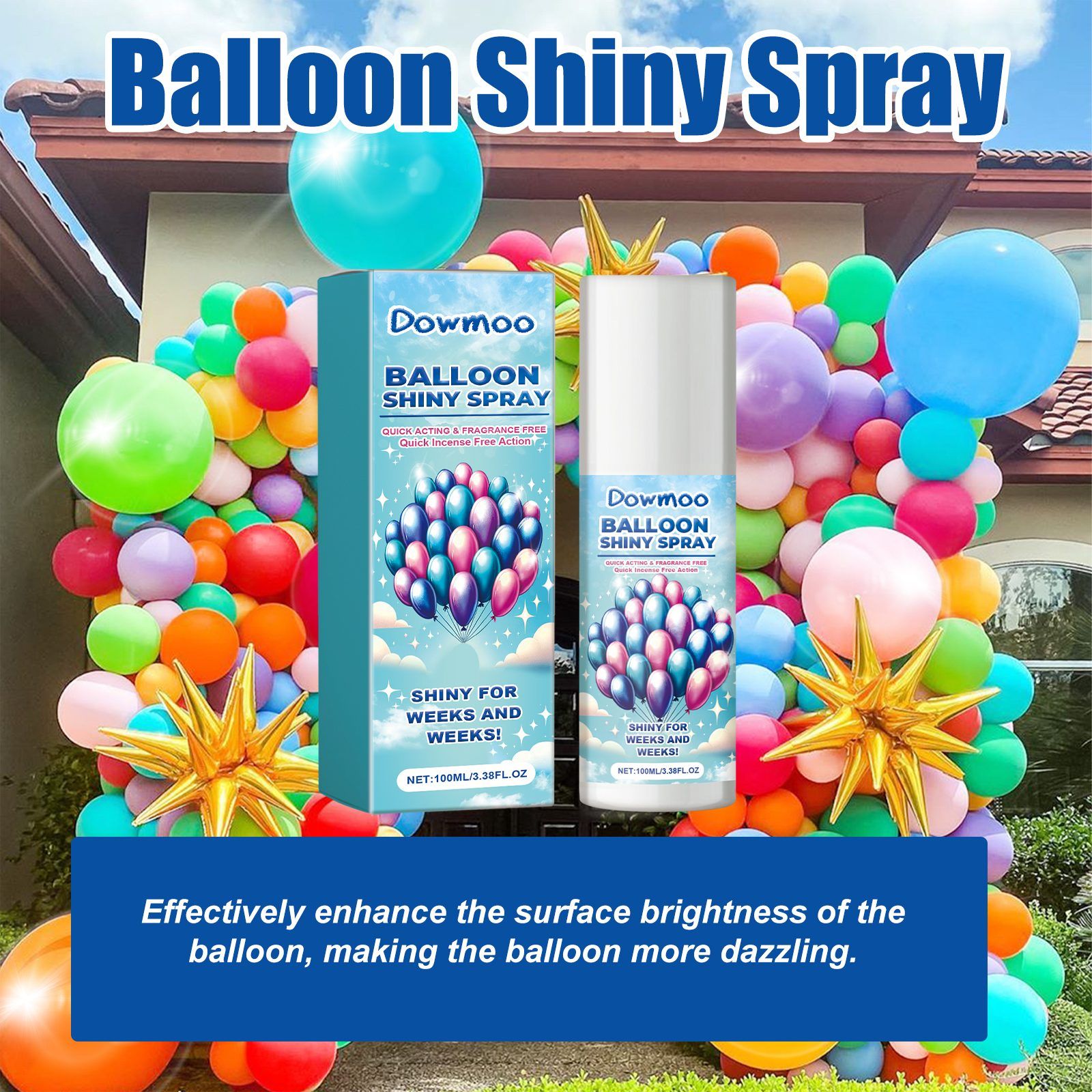 DOWMOO Balloon Shine Care Spray, 100 ml image 13