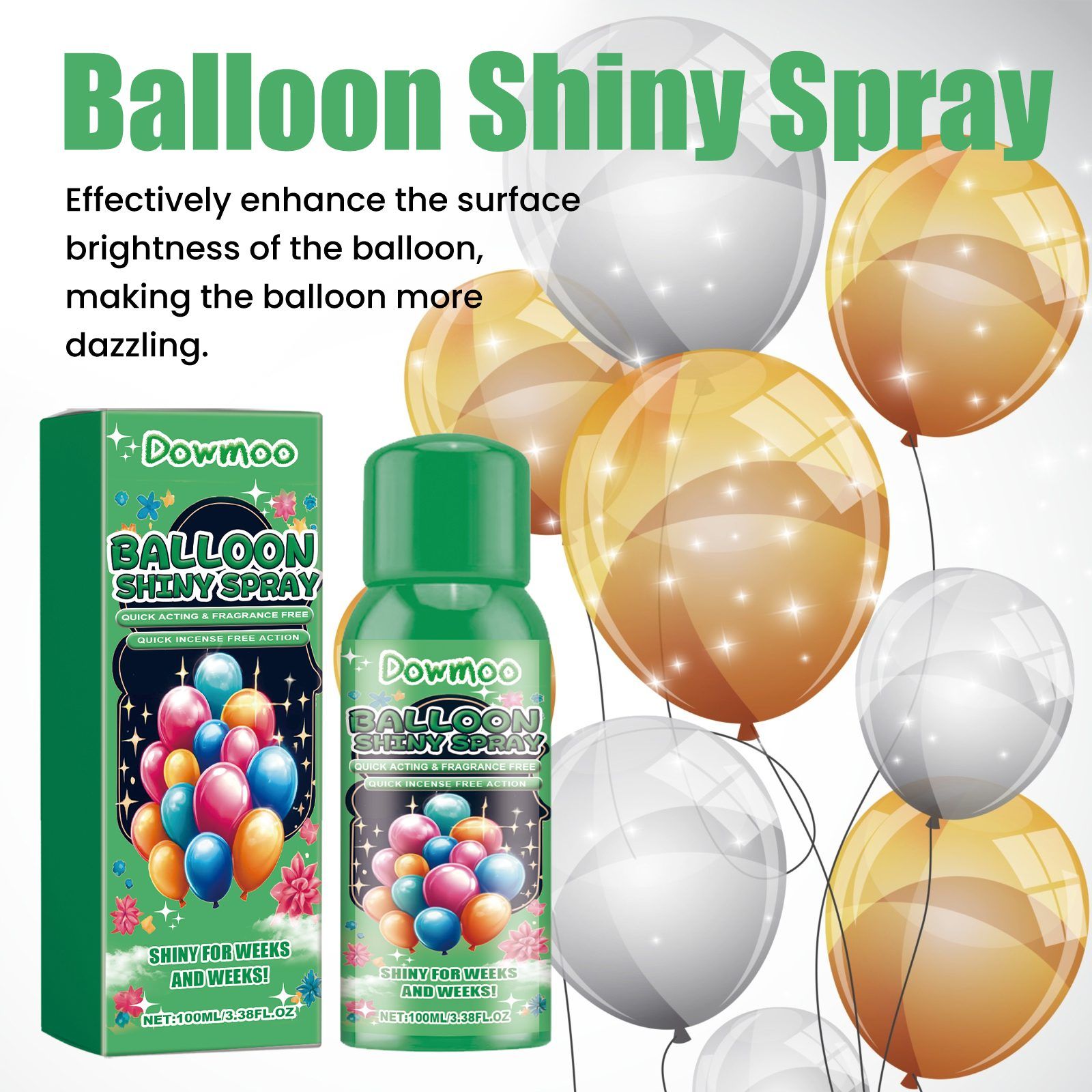 DOWMOO Balloon Shine Care Spray, 100 ml image 4