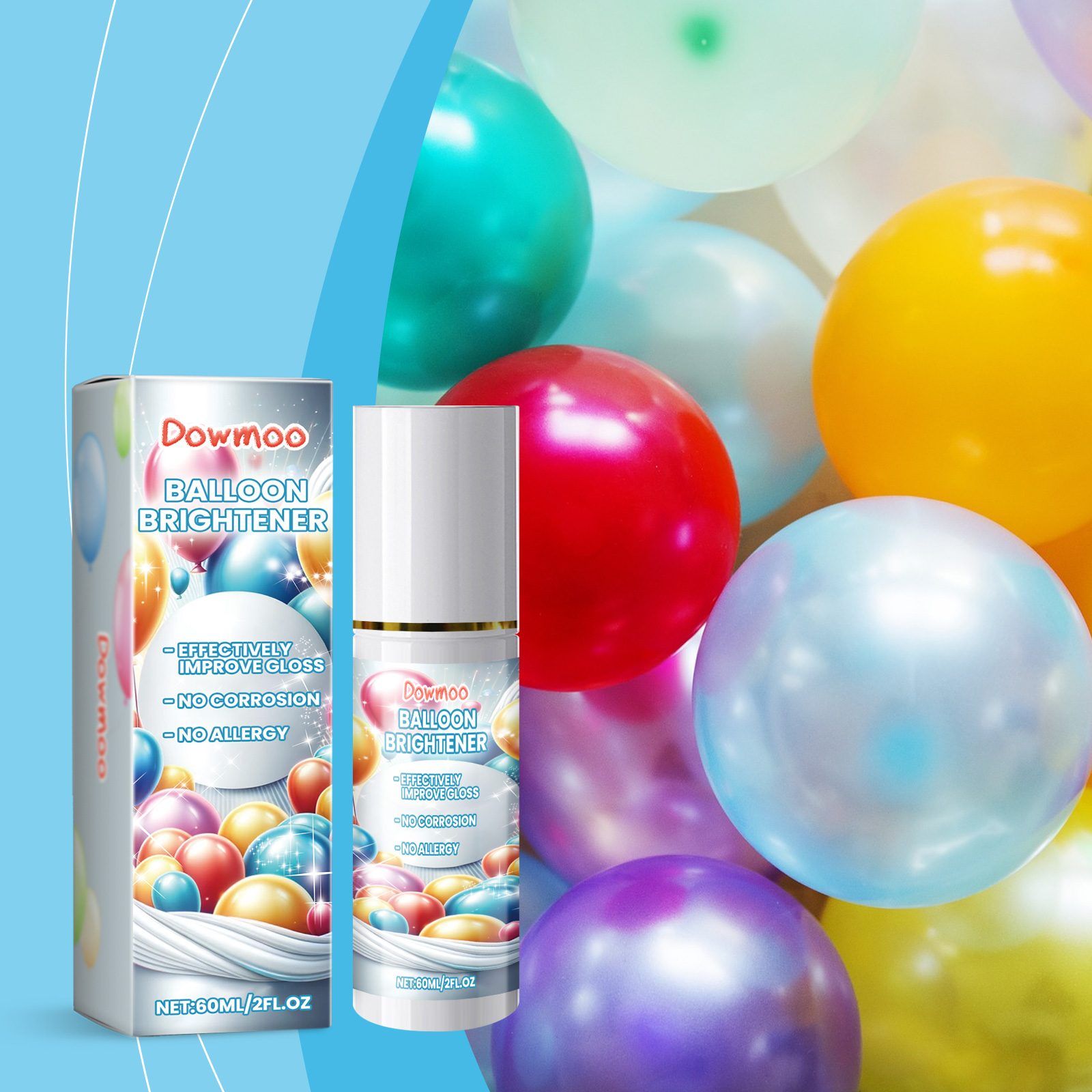 DOWMOO Balloon Shine Care Spray, 60 ml image 4