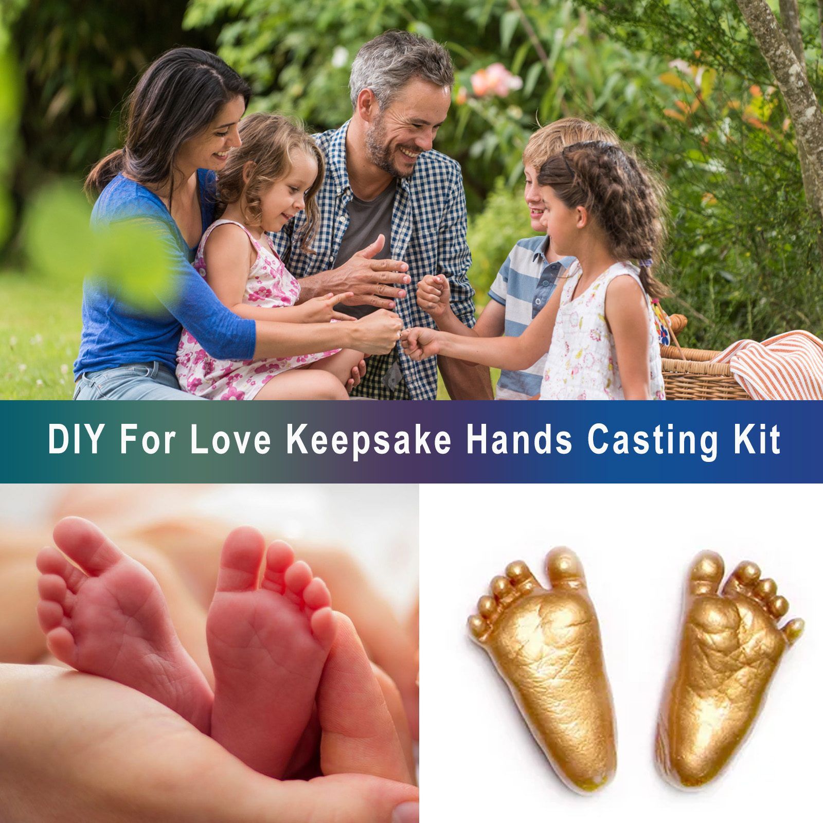 DOWMOO DIY Hand Casting Kit, 600 g image 15