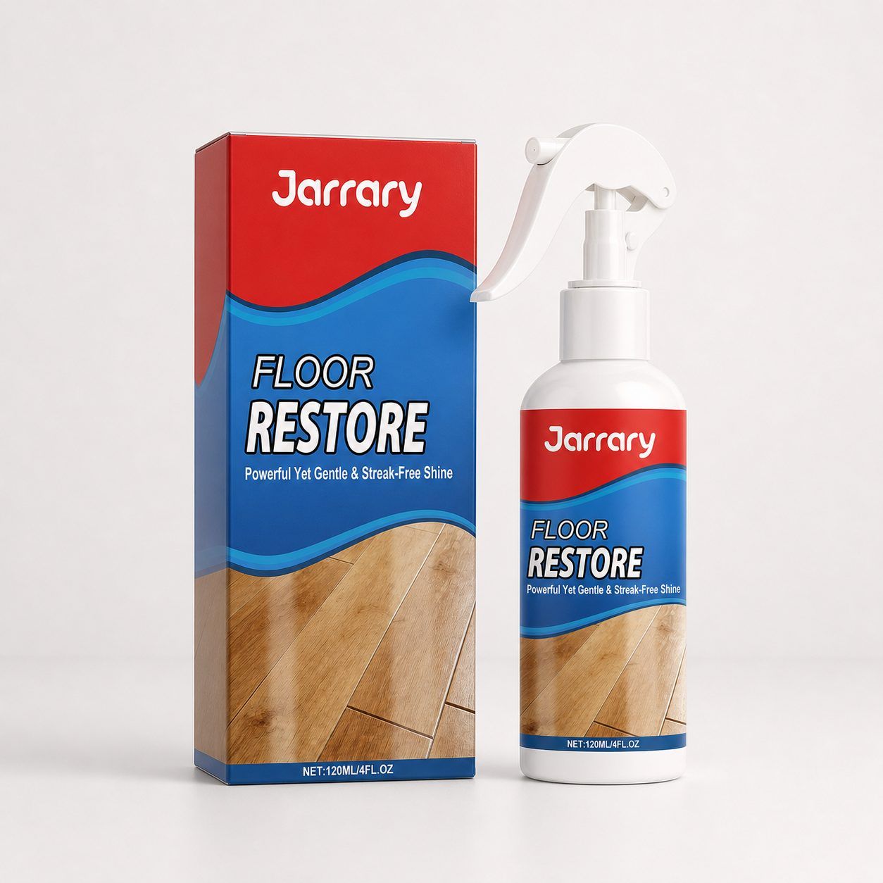 Jarrary Floor Care and Shine Spray, 120 ml / 1 Bottle