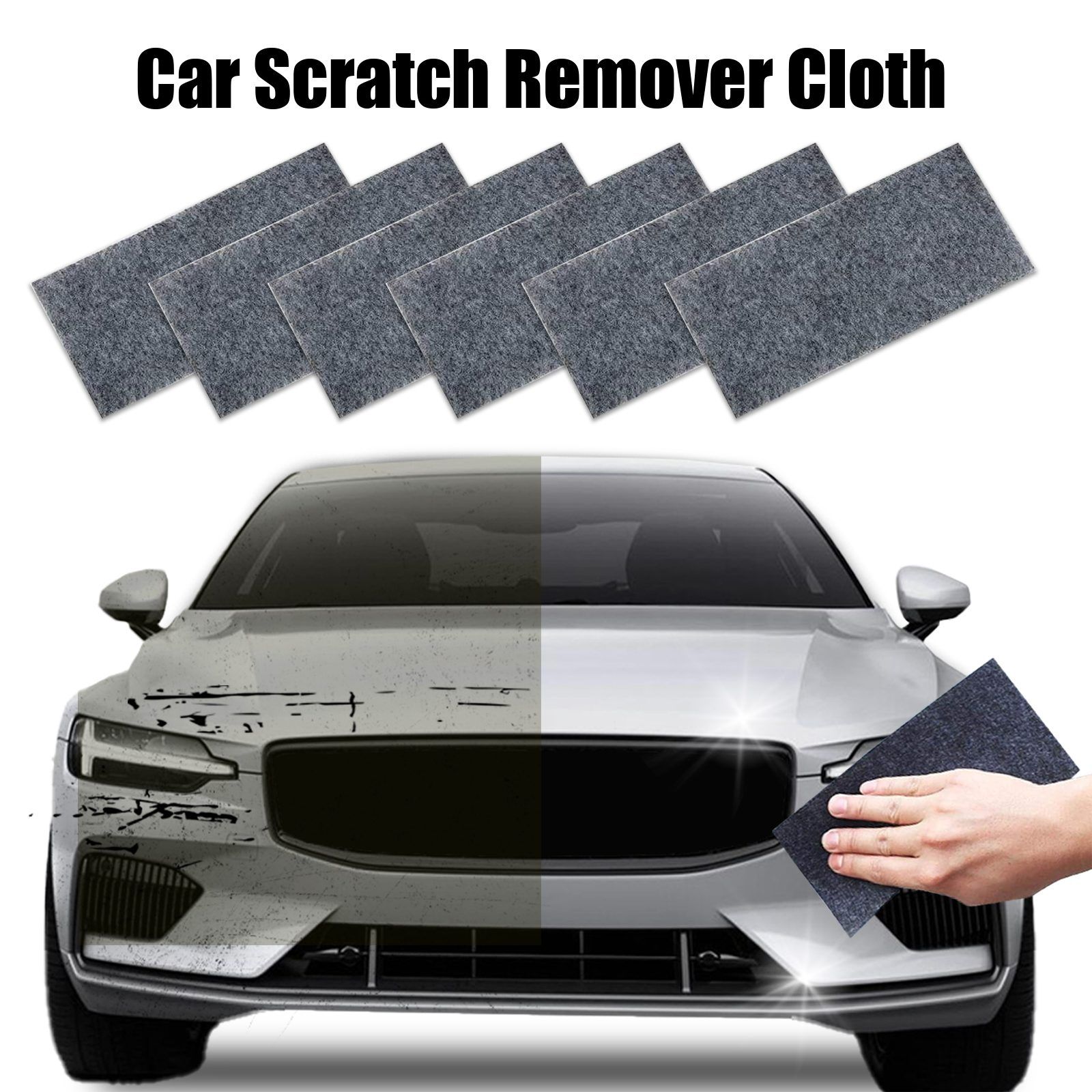 HOMONTH Automotive Gloss Care Cloths, 6 Pieces image 3