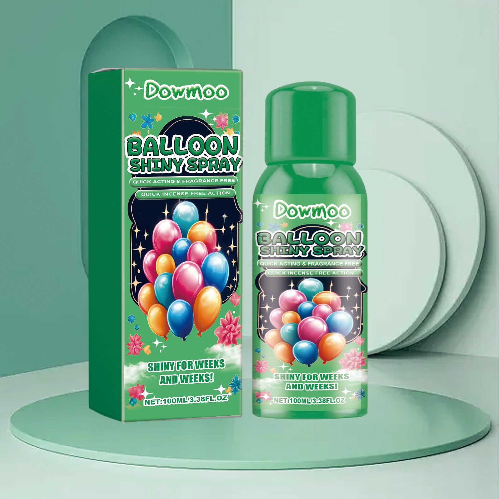DOWMOO Balloon Shine Care Spray, 100 ml image 3