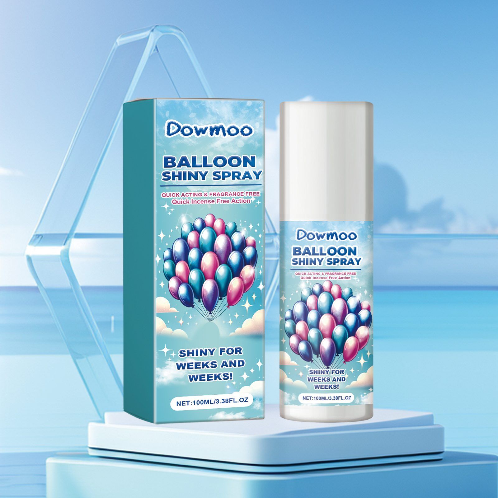 DOWMOO Balloon Shine Care Spray, 100 ml image 15