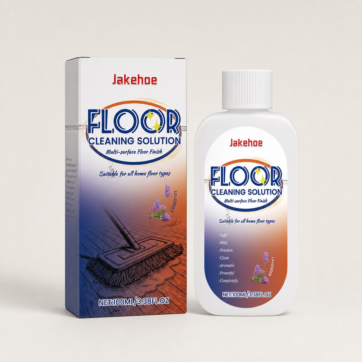 JAKEHOE Floor Cleaner Liquid, 100 ml / 1 Bottle