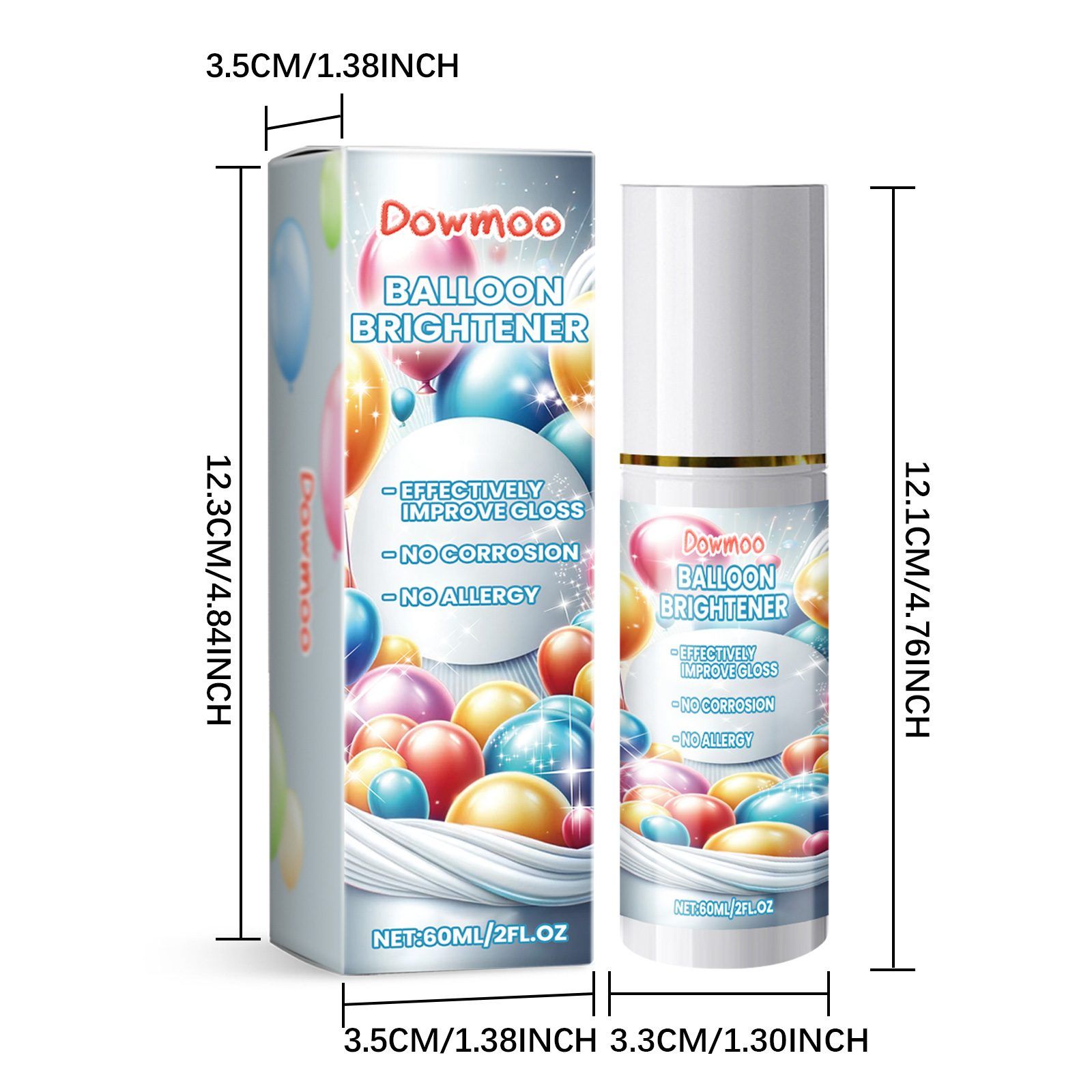 DOWMOO Balloon Shine Care Spray, 60 ml image 2