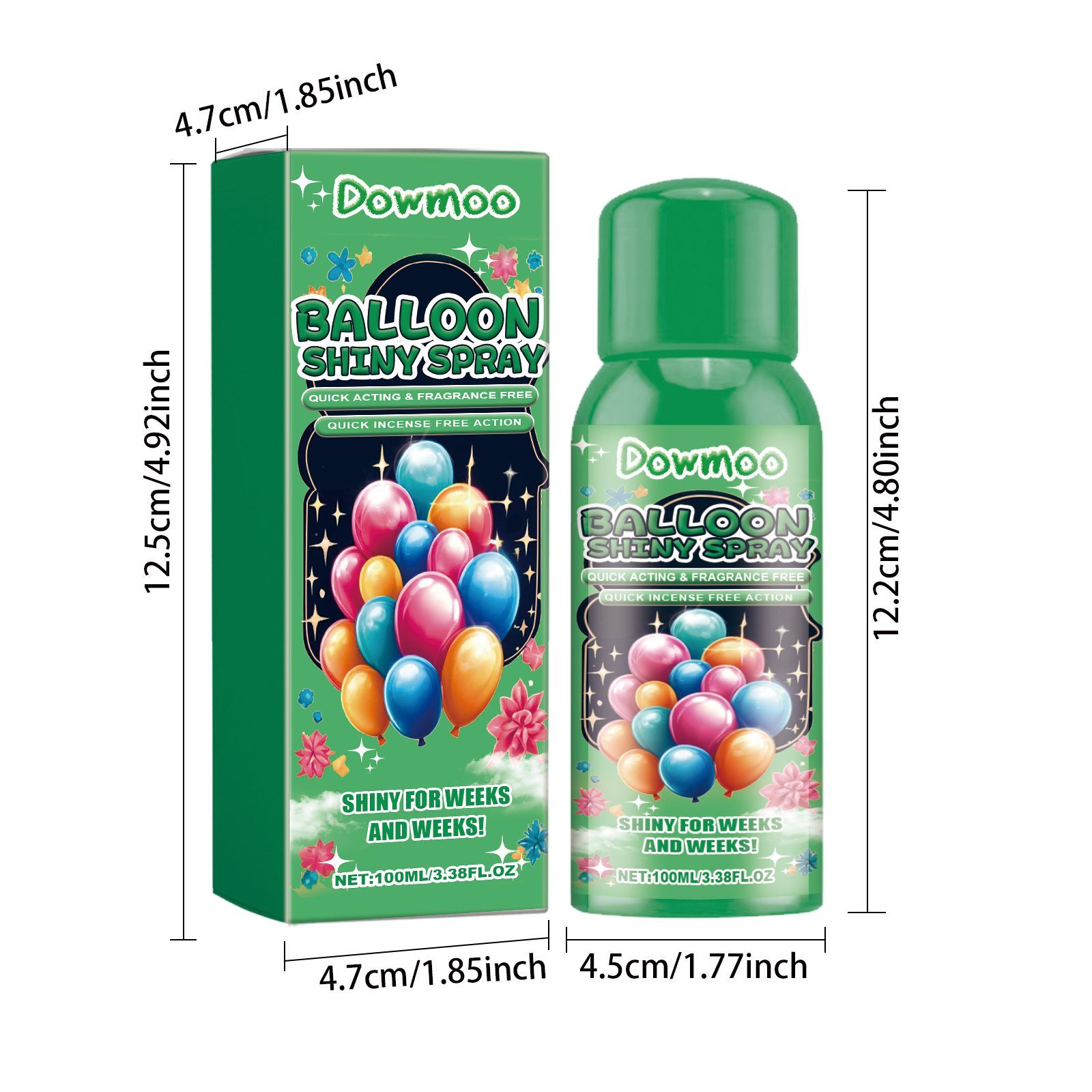 DOWMOO Balloon Shine Care Spray, 100 ml image 2
