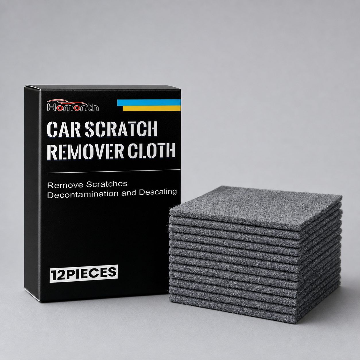 HOMONTH Automotive Scratch Care Cloths, 12 Pieces image 8