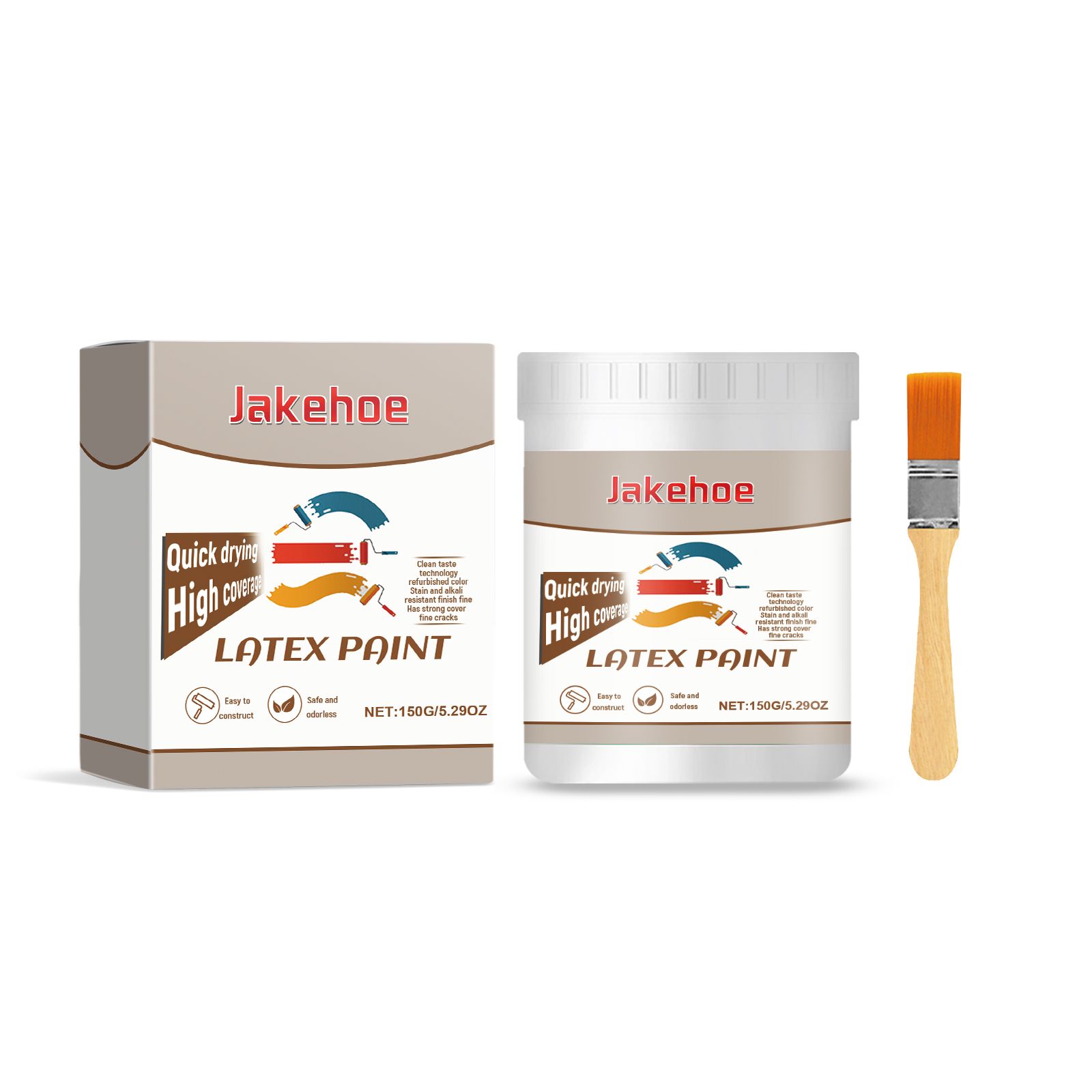 JAKEHOE Wall Renewal Paint Kit, 1set Kit
