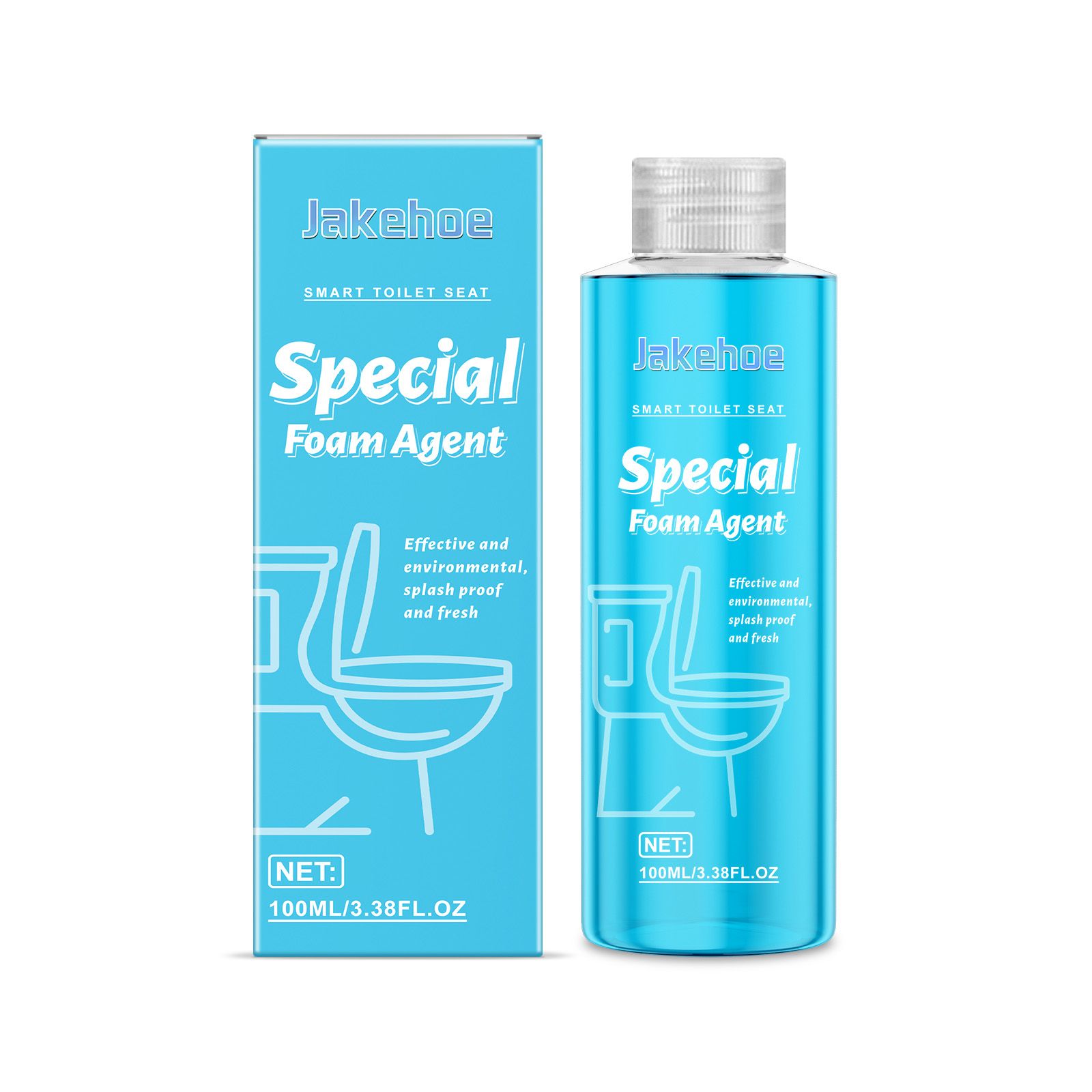 JAKEHOE Toilet Bowl Cleaner Liquid, 100 ml / 1 Bottle
