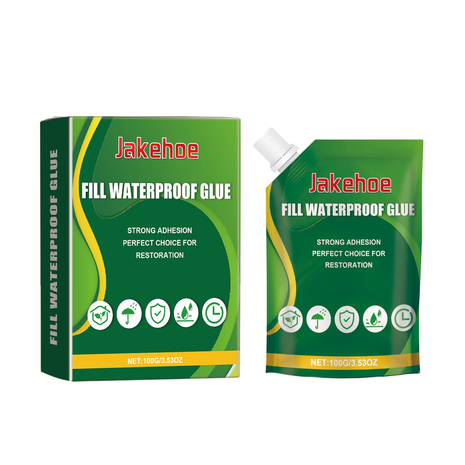 JAKEHOE Waterproof Grout Repair Sealant Kit, 100 g Kit