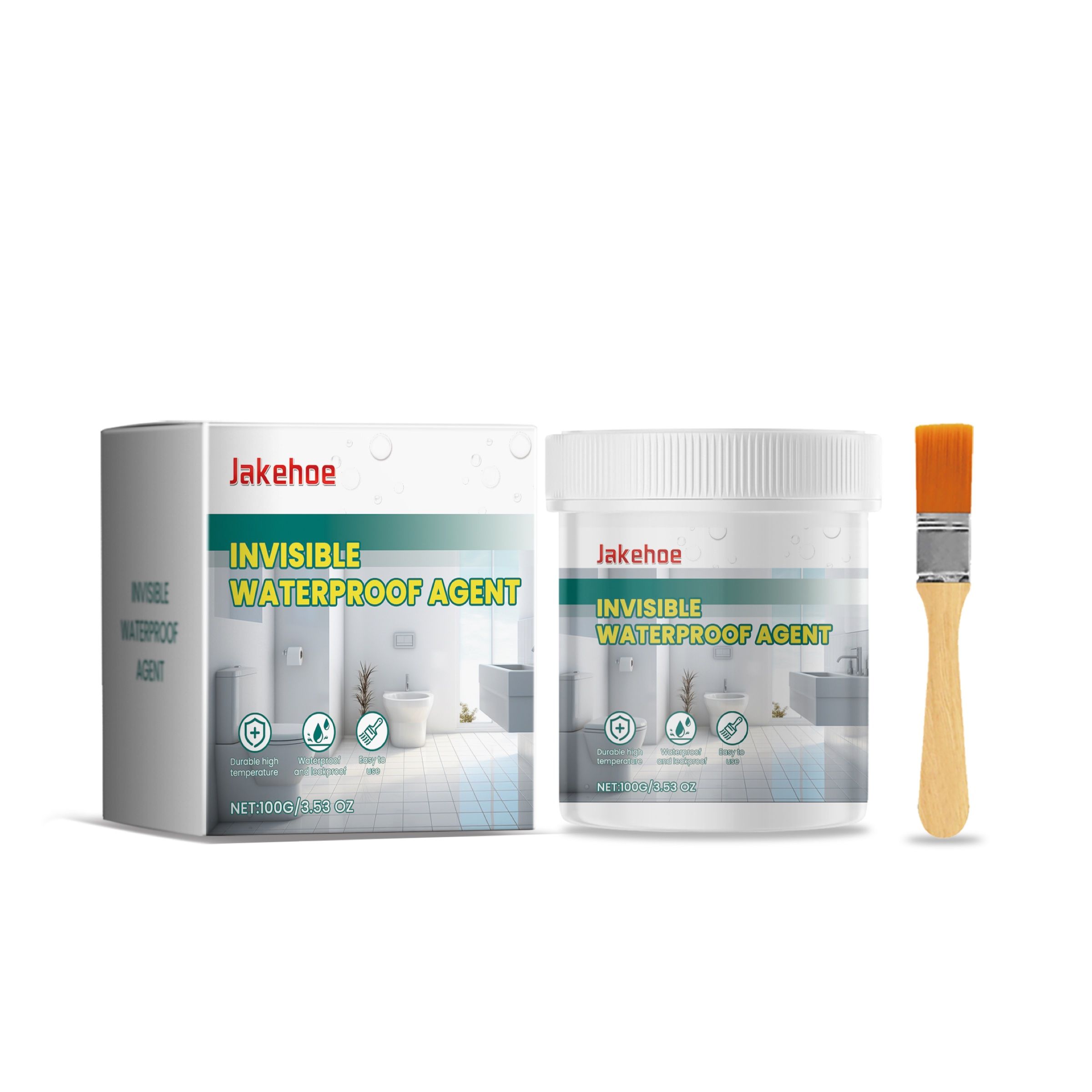 JAKEHOE Household Waterproof Repair Adhesive Kit, 1 Piece Kit