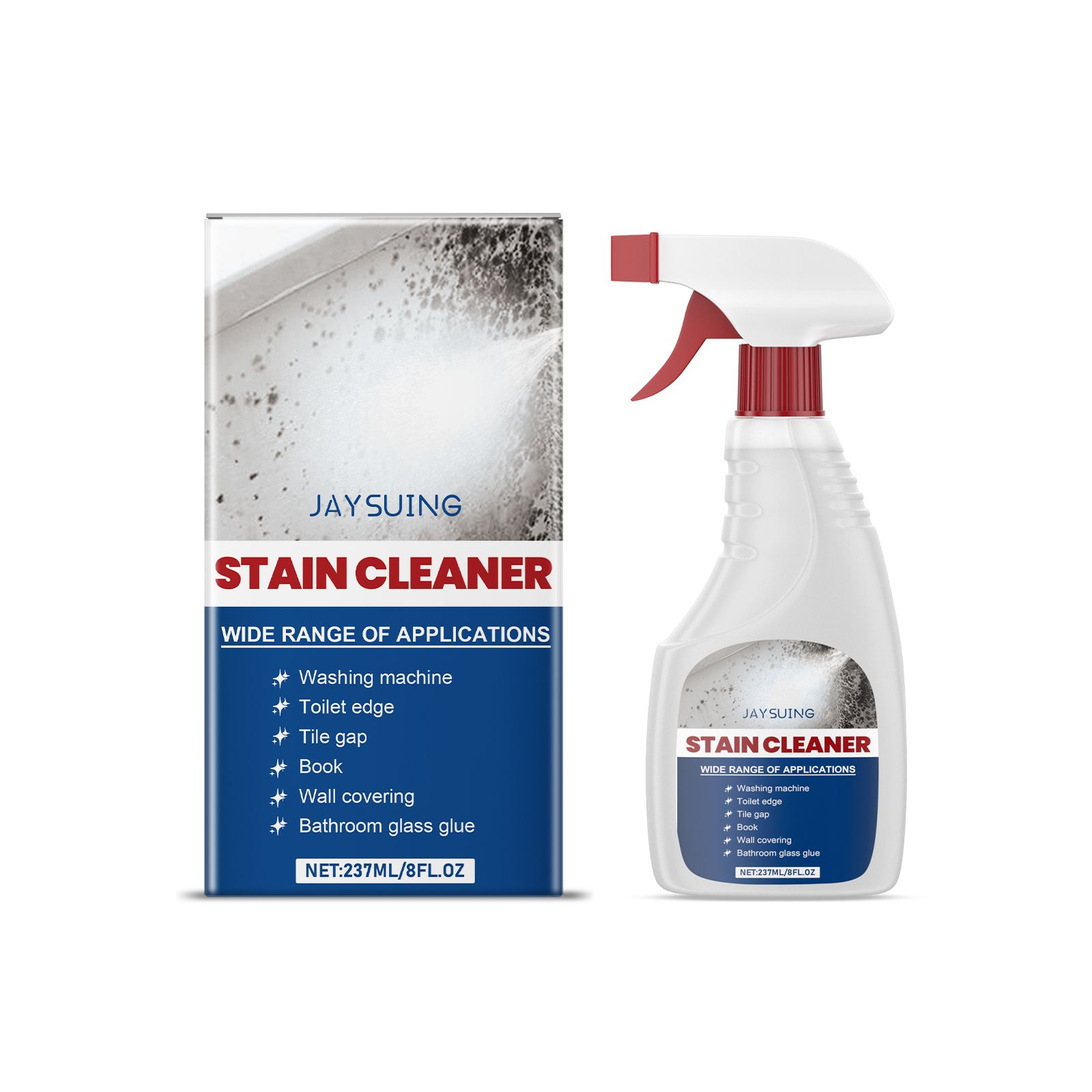 JAYSUING Wall Mark Cleaner Spray, 237 ml / 1 Bottle