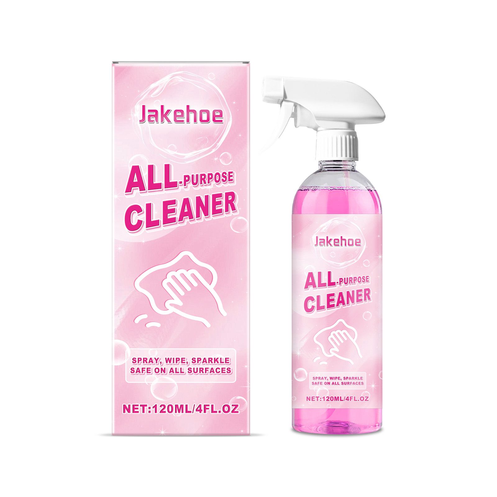 JAKEHOE Multipurpose Household Cleaner Spray, 120 ml / 1 Bottle